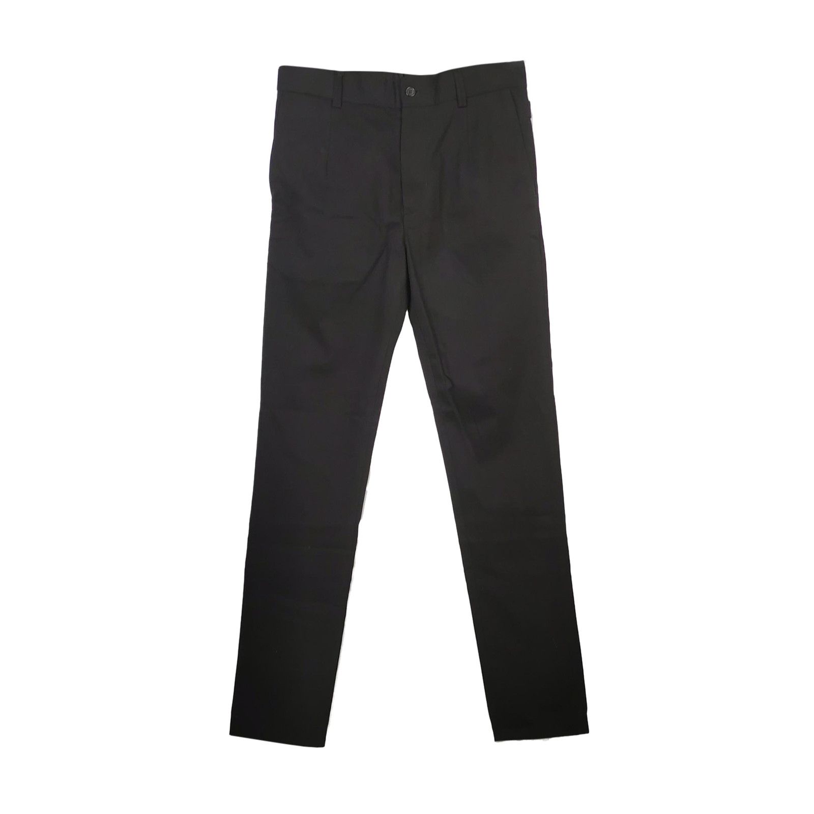 Dolce & Gabbana Dolce & Gabbana Black Cotton Trousers Size 44 Size US 28 / EU 44 - 2 Thumbnail