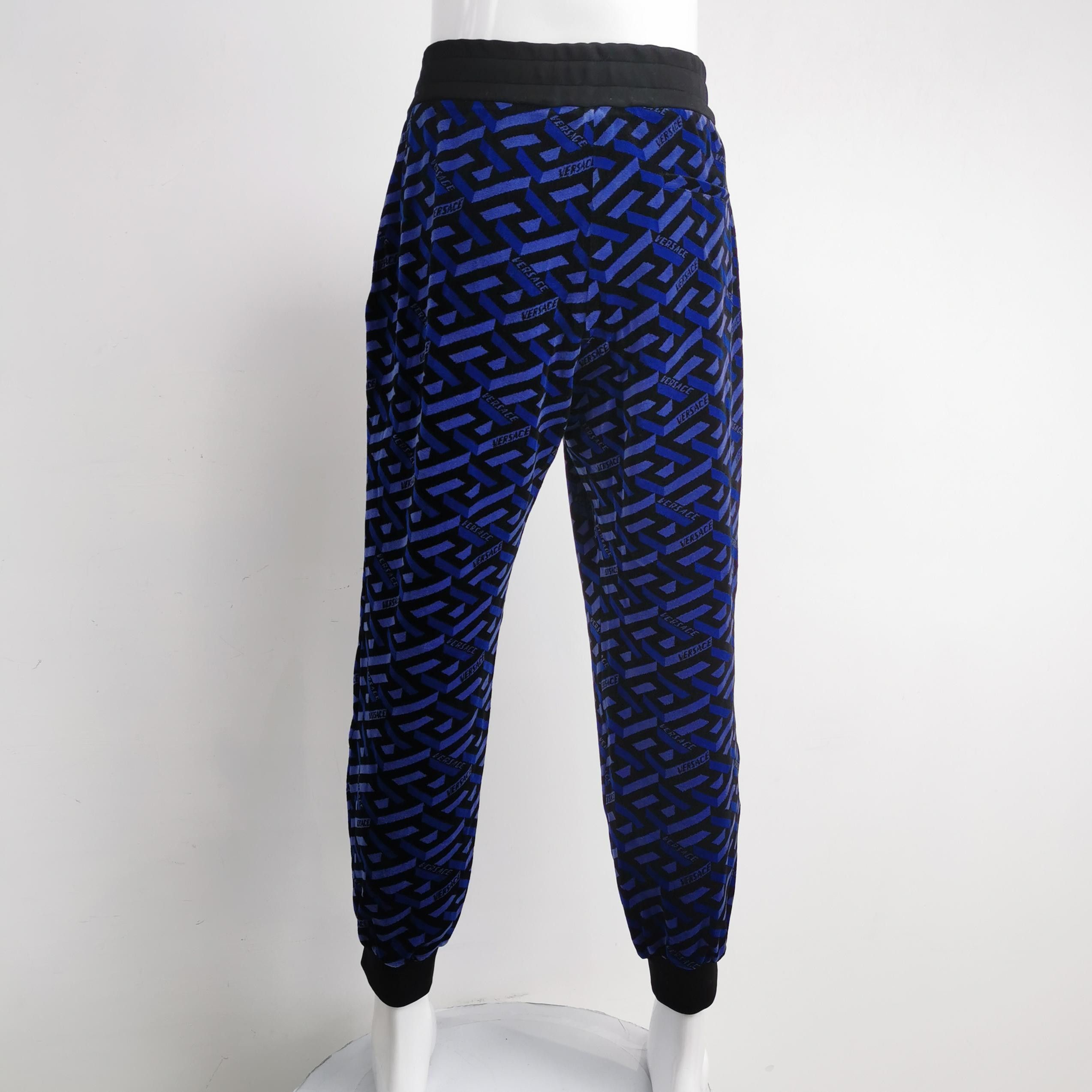 Versace Versace La Greca Pattern Cotton Joggers Size L Size US 34 / EU 50 - 3 Thumbnail