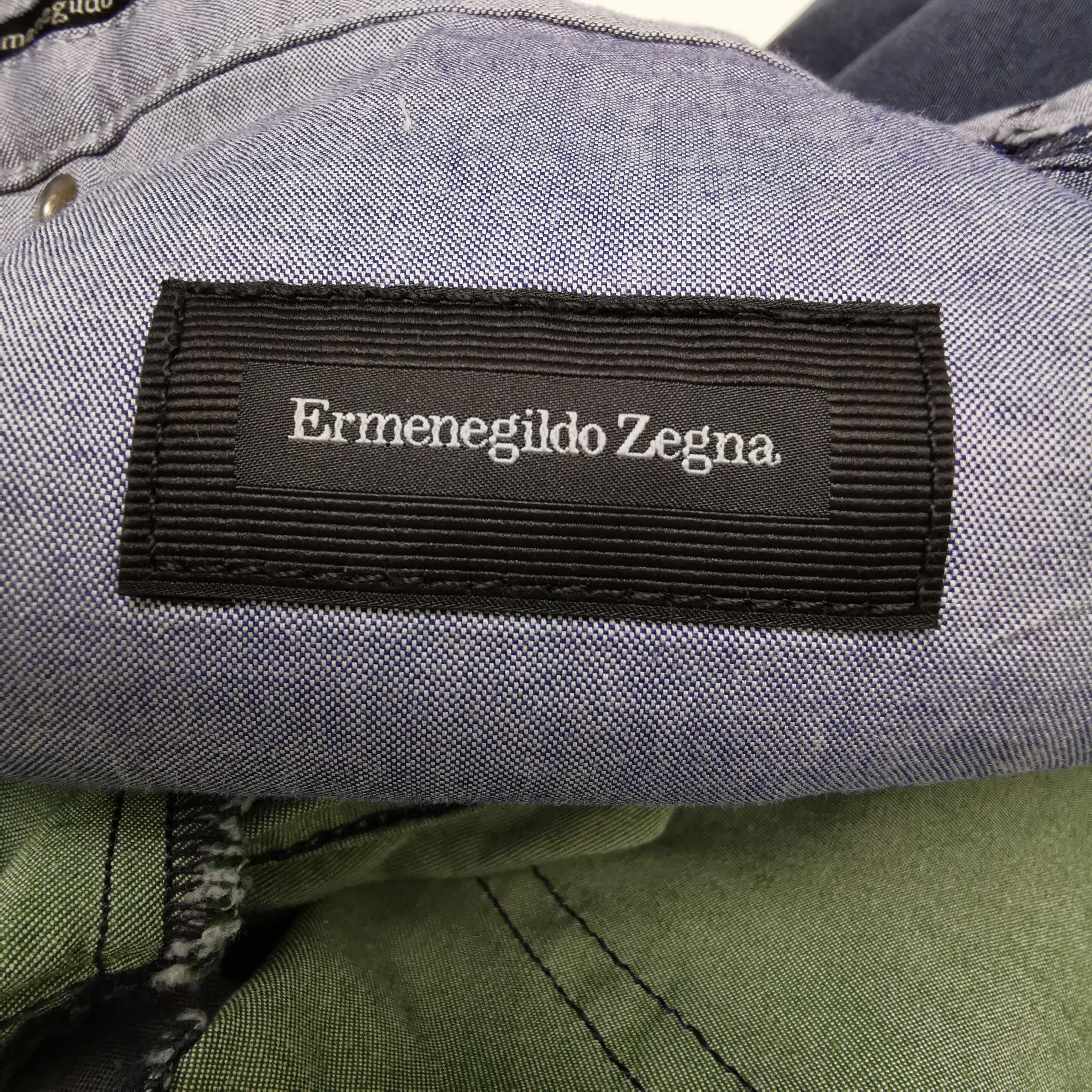 Ermenegildo Zegna Ermenegildo Zegna Cotton Denim Jeans 33 Size US 33 - 6 Thumbnail
