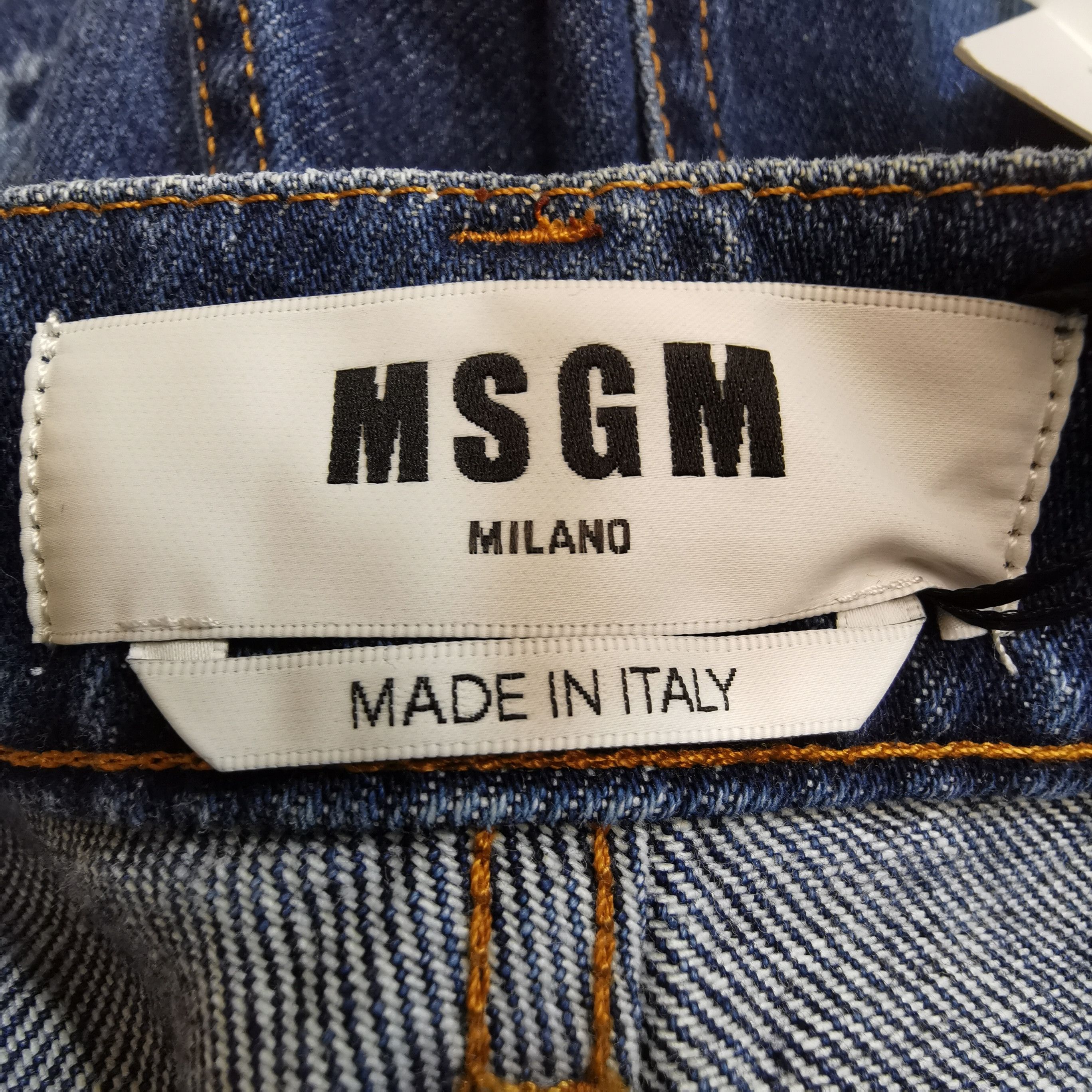 MSGM MSGM Graphic Mountain Print Denim Jeans 44 Size US 28 / EU 44 - 6 Thumbnail
