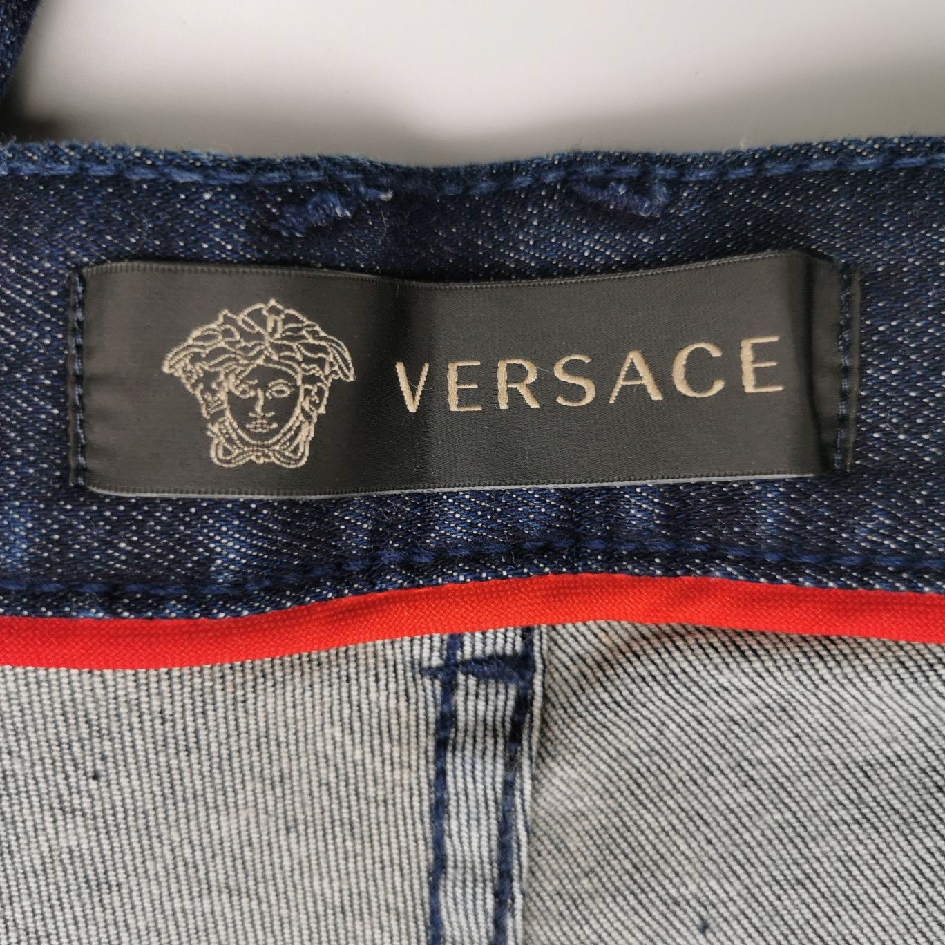 Versace Versace Camo Print Denim Jeans 30 Size US 30 / EU 46 - 6 Thumbnail