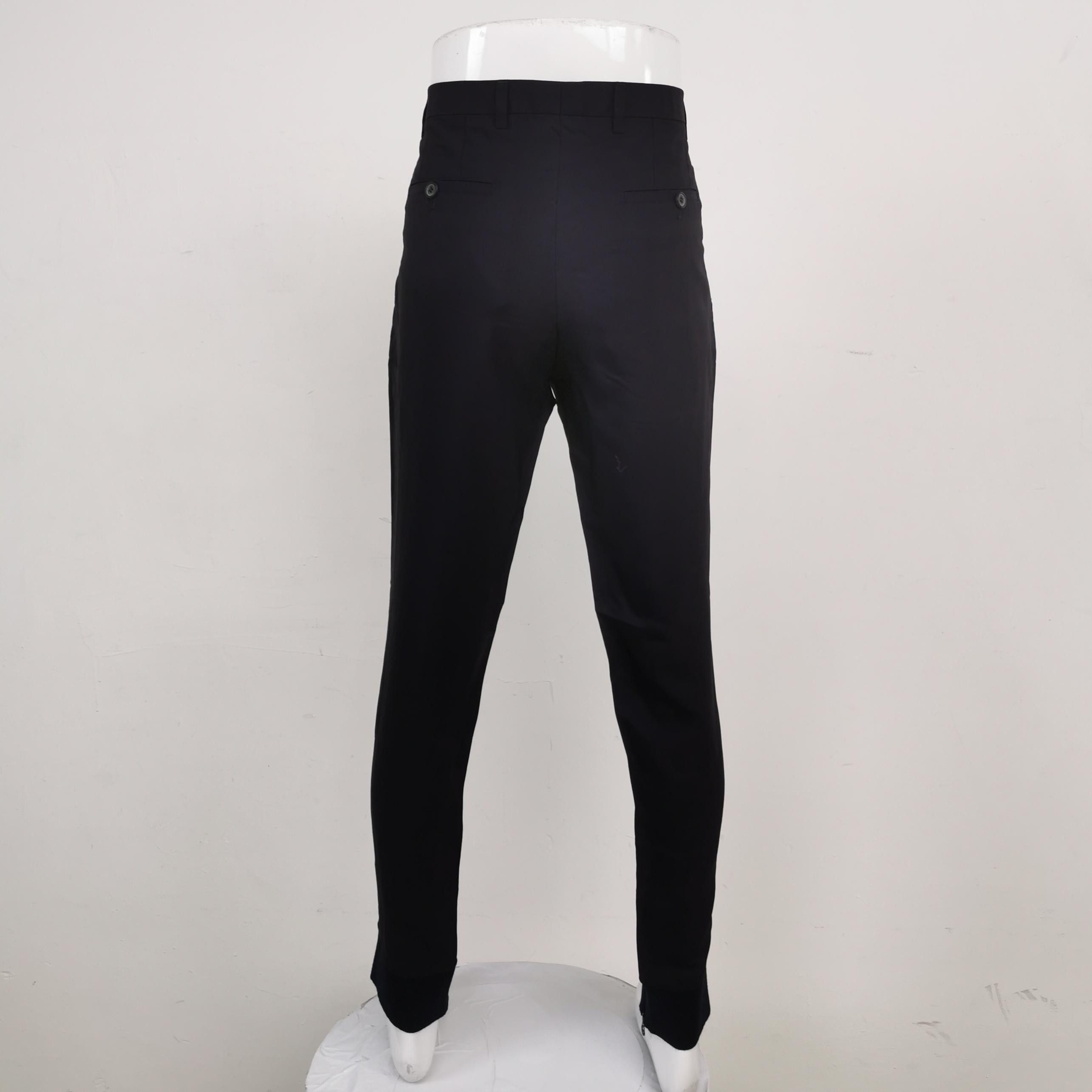 Lanvin Lanvin Navy Blue Wool Blend Jogging Pants 48 Size US 32 / EU 48 - 3 Thumbnail