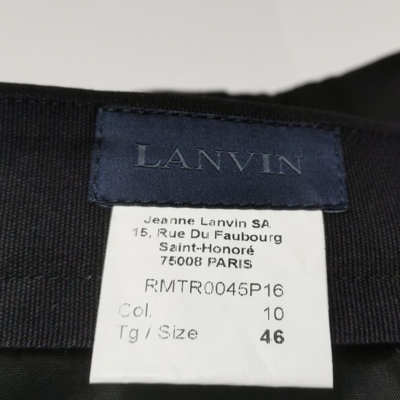 Lanvin Lanvin Wool Blend Casual Pants EU 46 Size US 30 / EU 46 - 6 Thumbnail