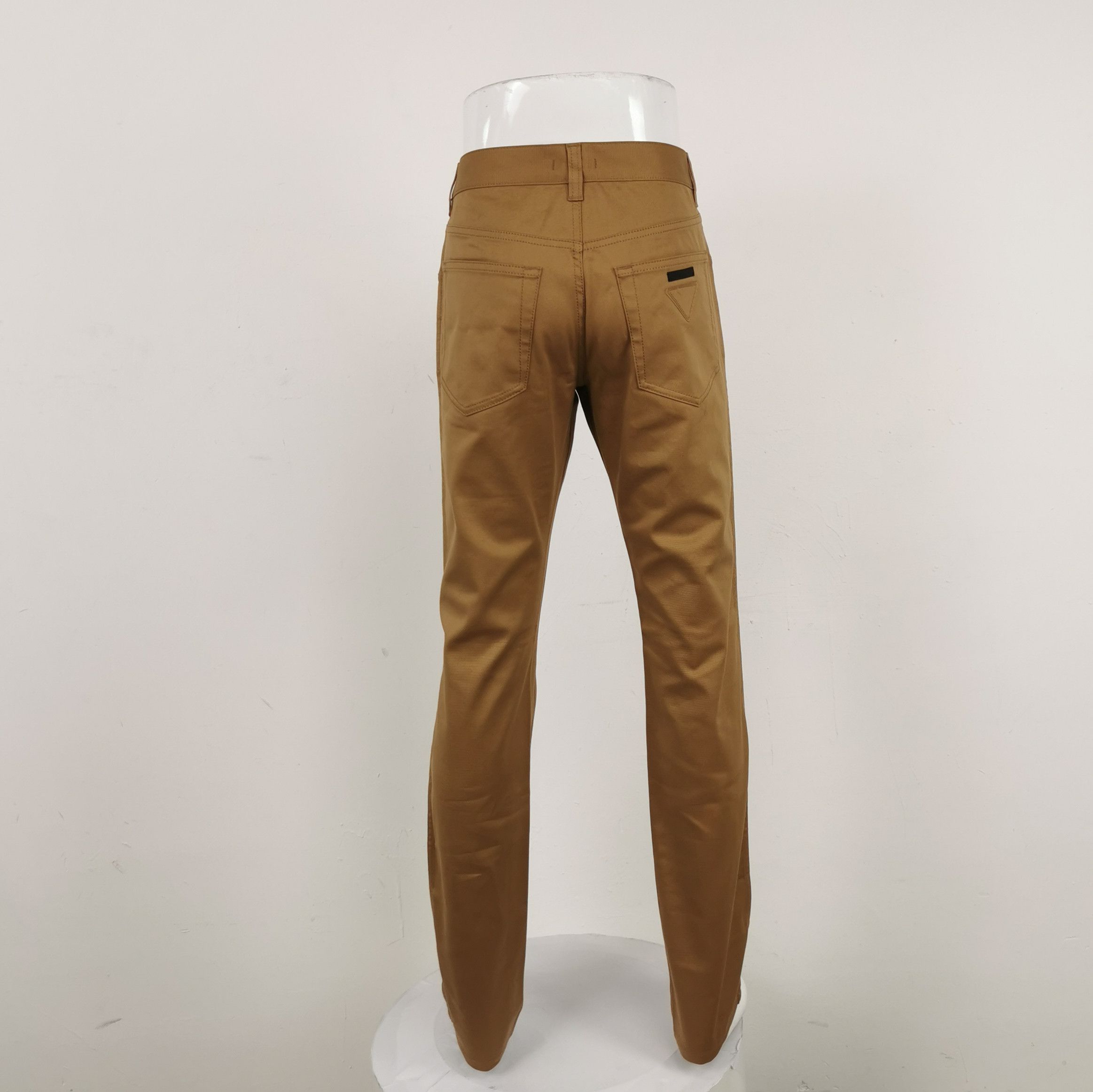 Prada Prada Khaki Drill Stretch Casual Pants 32 Size US 32 / EU 48 - 3 Thumbnail