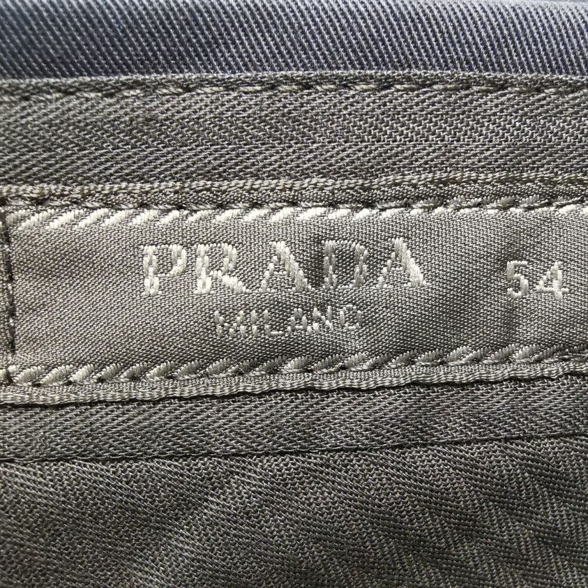 Prada Prada Solid Cotton Blend Pants Size 38 Size US 38 / EU 54 - 7 Thumbnail