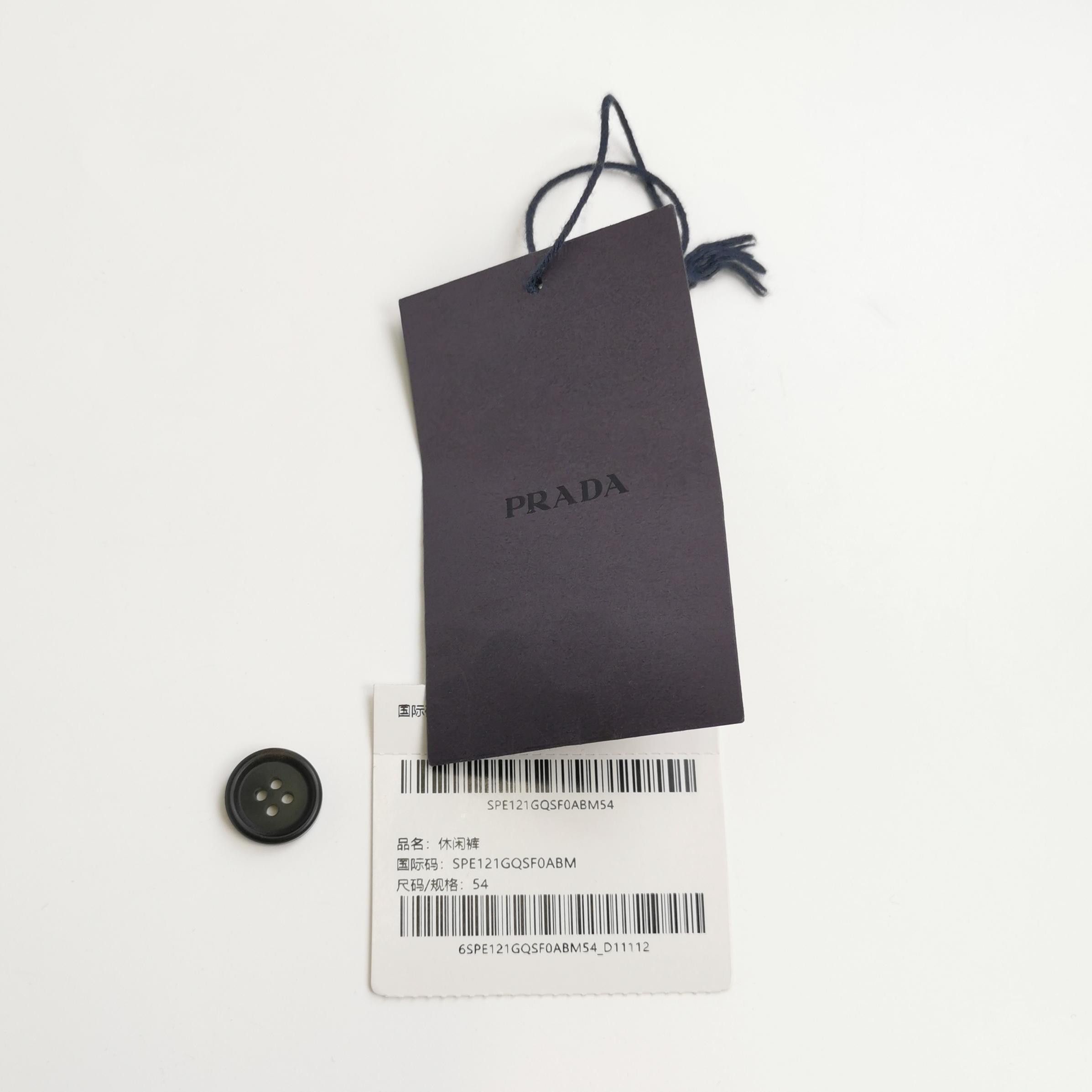 Prada Prada Solid Cotton Blend Pants Size 38 Size US 38 / EU 54 - 6 Thumbnail