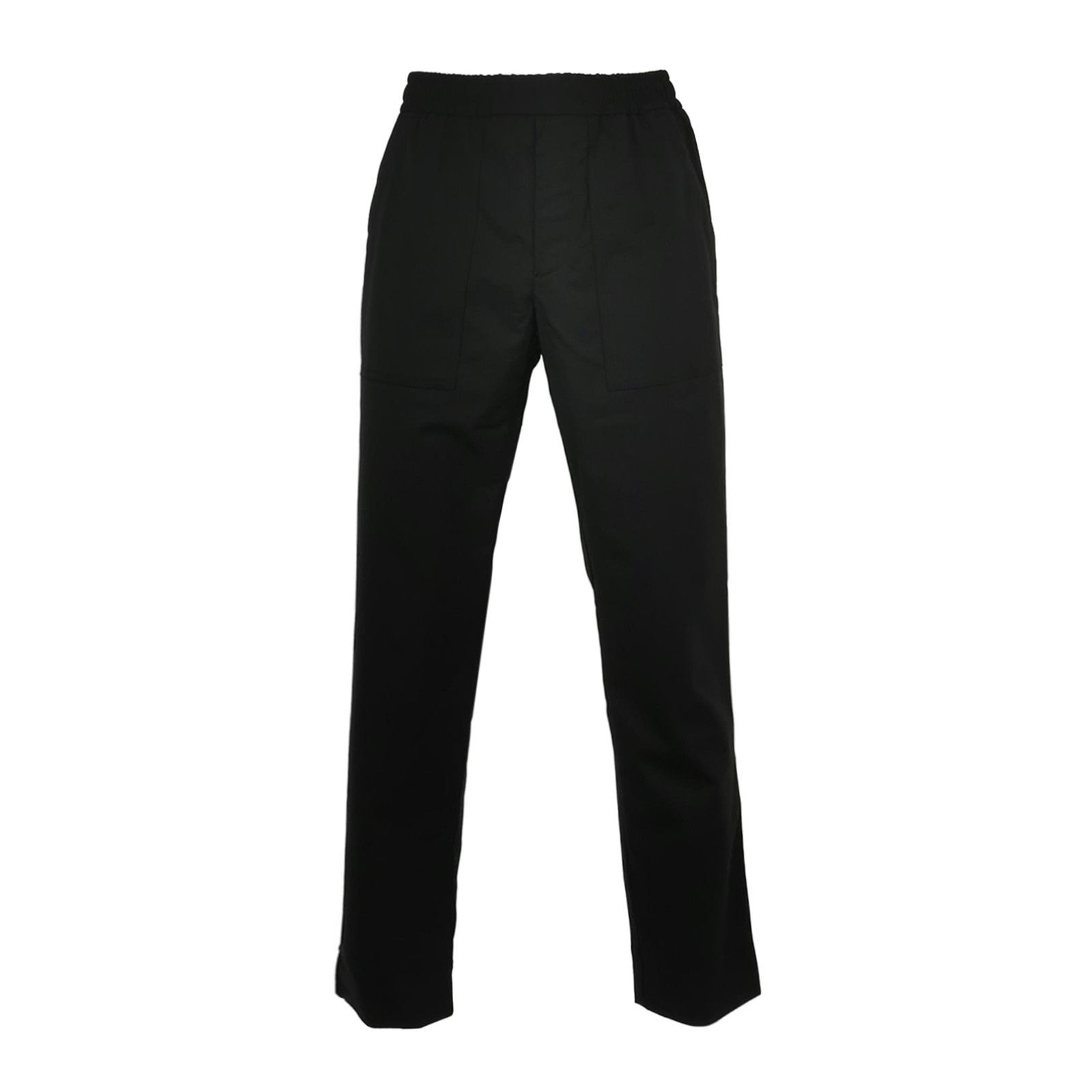 Moncler Moncler Wool Blend Logo Patch Casual Pants 42 Size US 26 / EU 42 - 2 Thumbnail