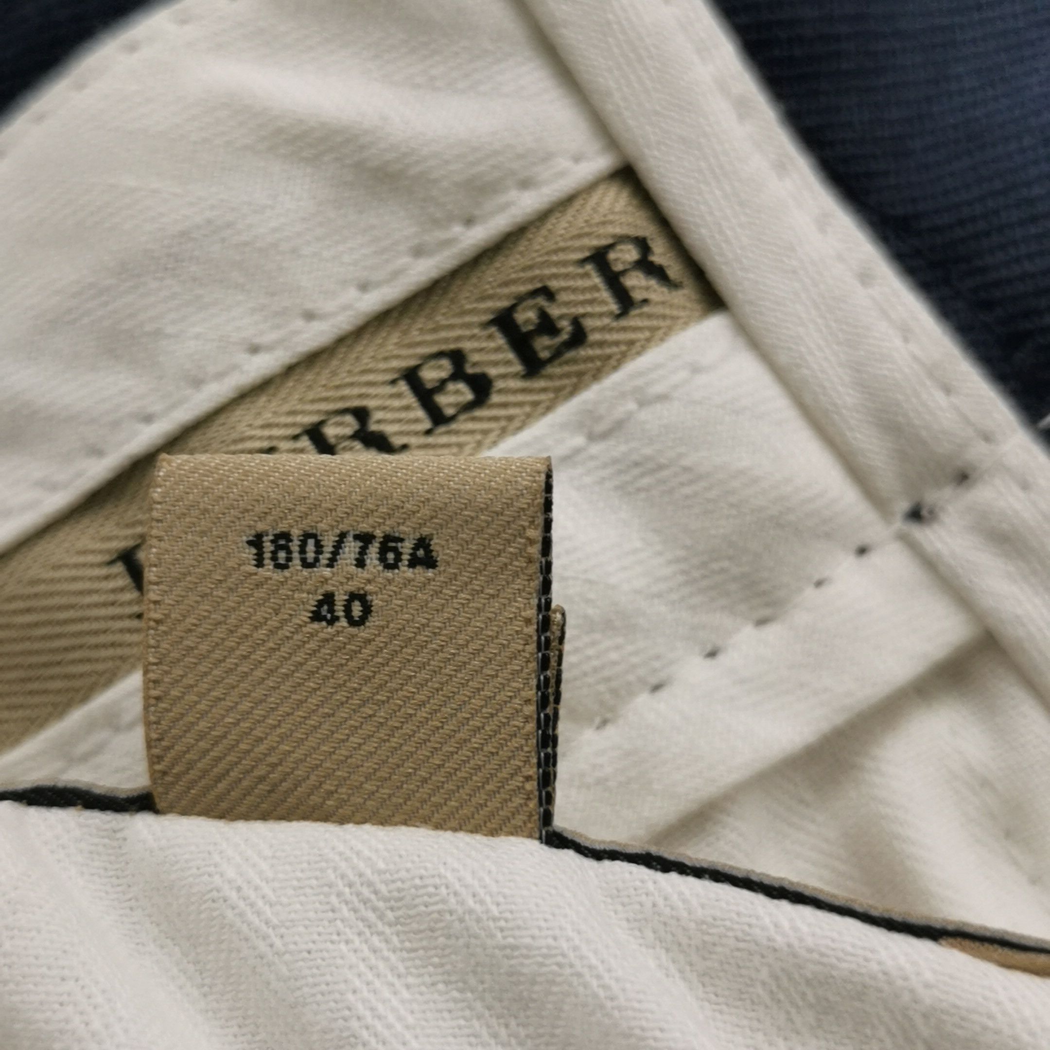 Burberry Burberry Navy Straight Casual Pants 46 Size US 30 / EU 46 - 9 Thumbnail