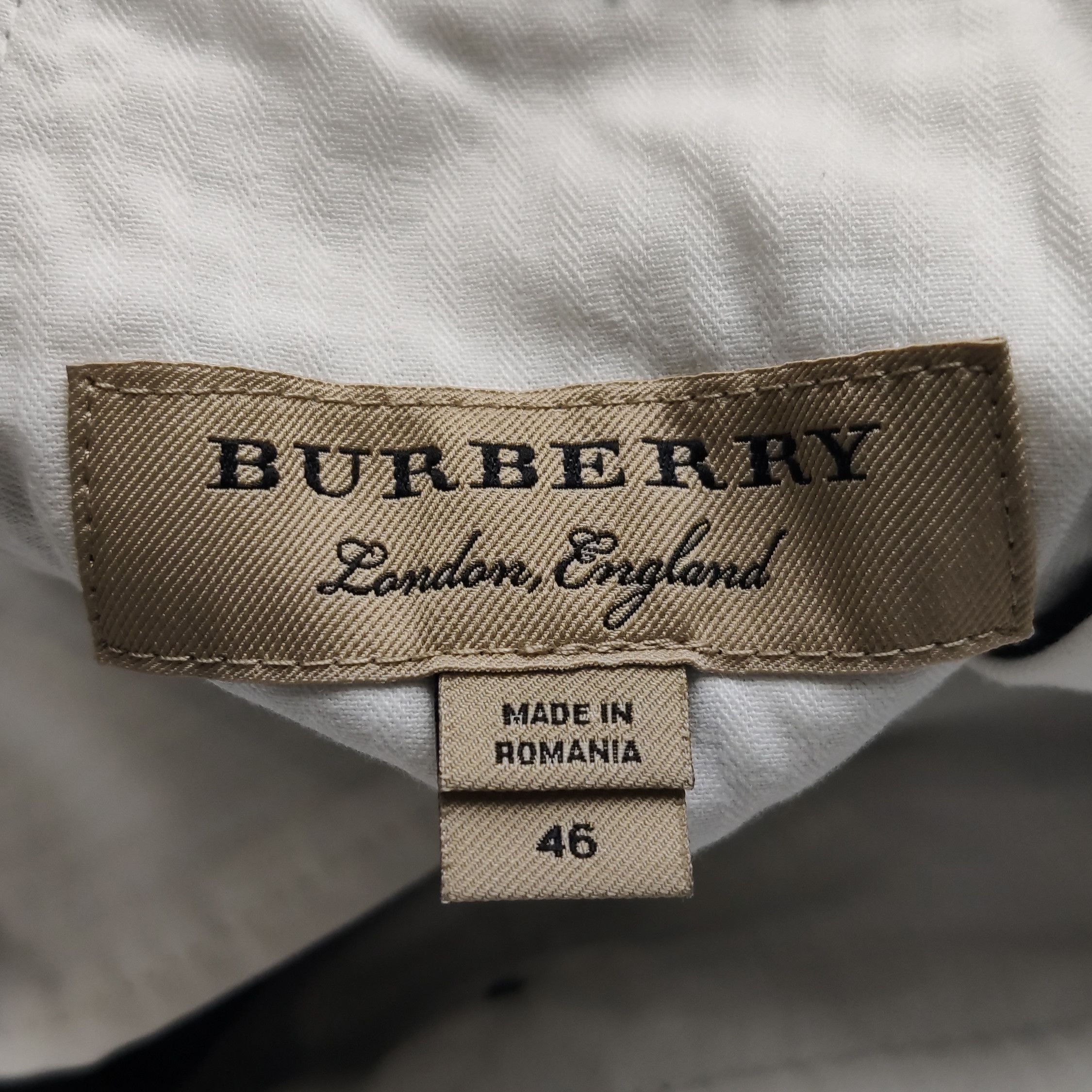 Burberry Burberry Solid Cotton Casual Pants Size 46 Size US 30 / EU 46 - 7 Thumbnail