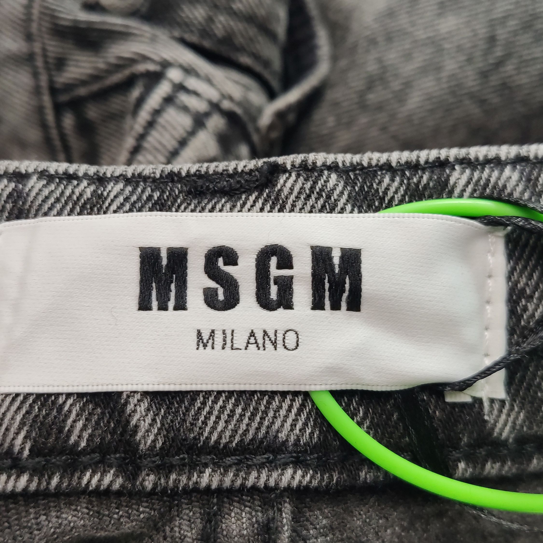 MSGM MSGM Distressed Logo Casual Pants Size 30 Size US 30 / EU 46 - 6 Thumbnail