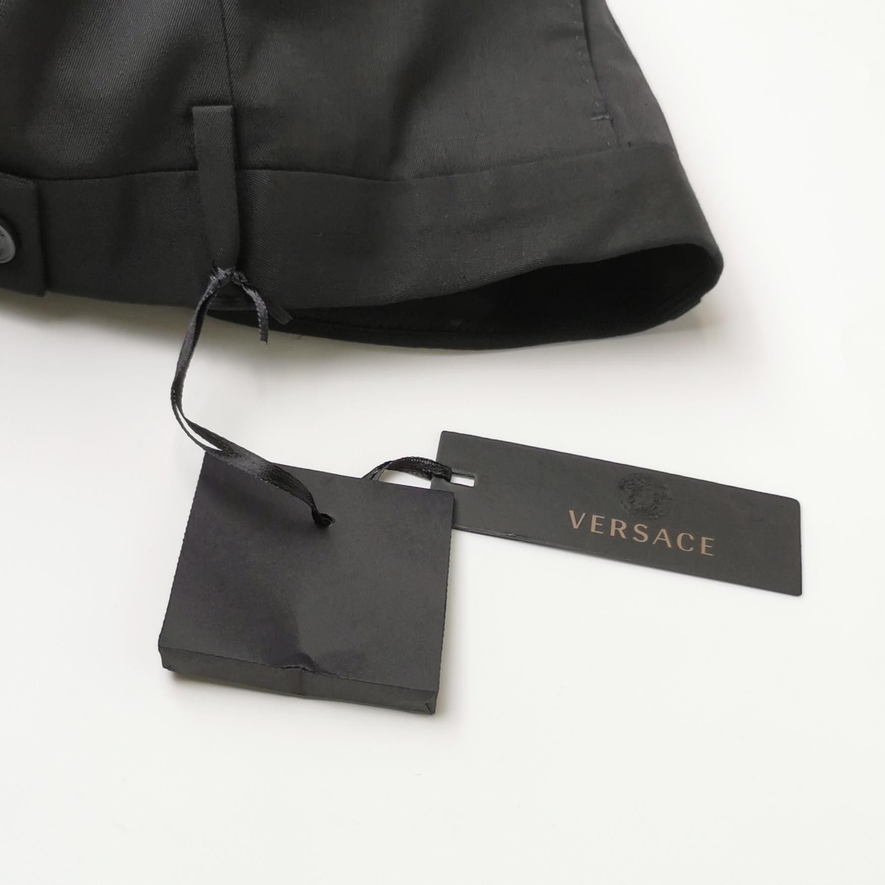 Versace Versace Wool Blend Trousers Size 36 Size US 36 / EU 52 - 4 Thumbnail