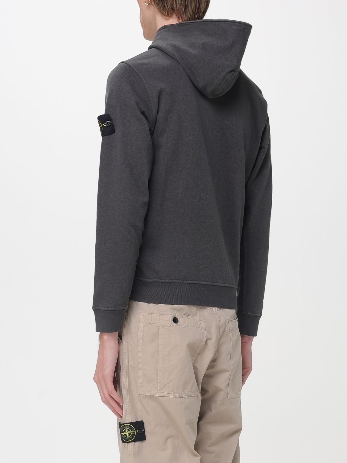 Stone Island Stone Island Sweatshirt Men Grey Size US XL / EU 56 / 4 - 3 Thumbnail