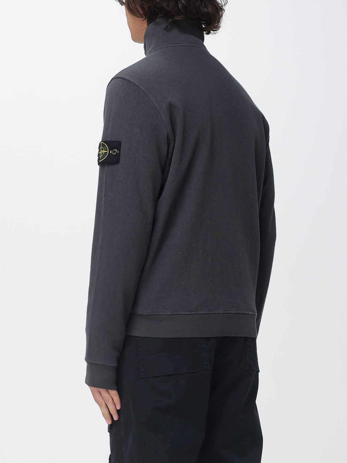 Stone Island Stone Island Sweatshirt Men Charcoal Size US M / EU 48-50 / 2 - 2 Thumbnail