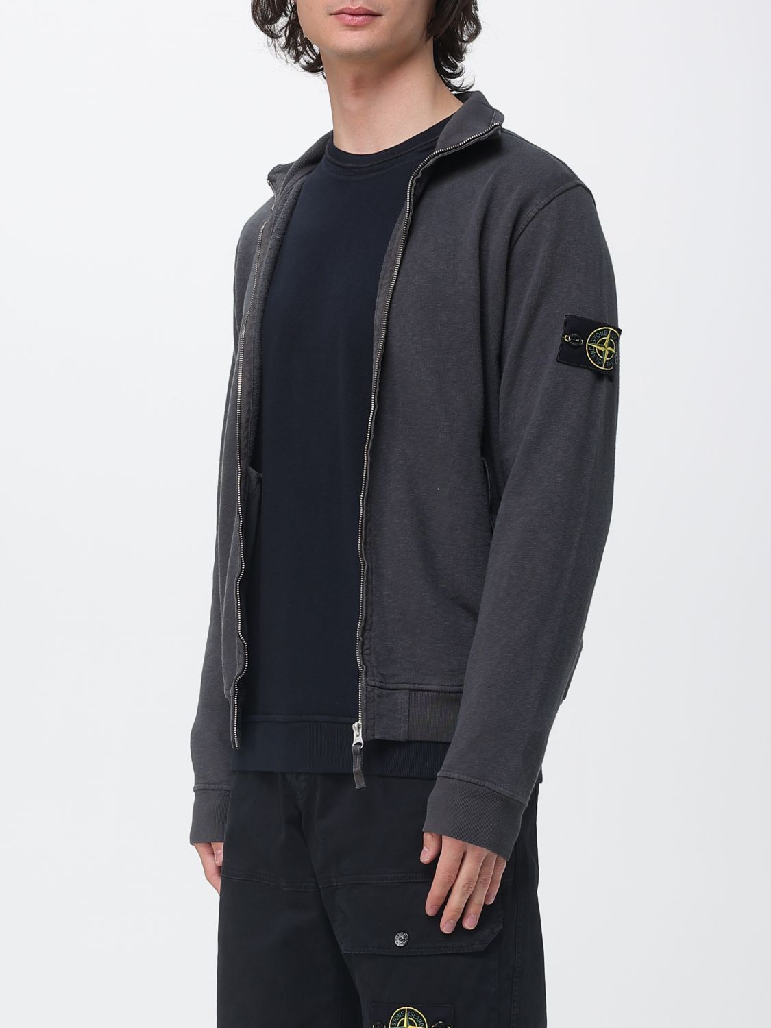 Stone Island Stone Island Sweatshirt Men Charcoal Size US M / EU 48-50 / 2 - 3 Thumbnail