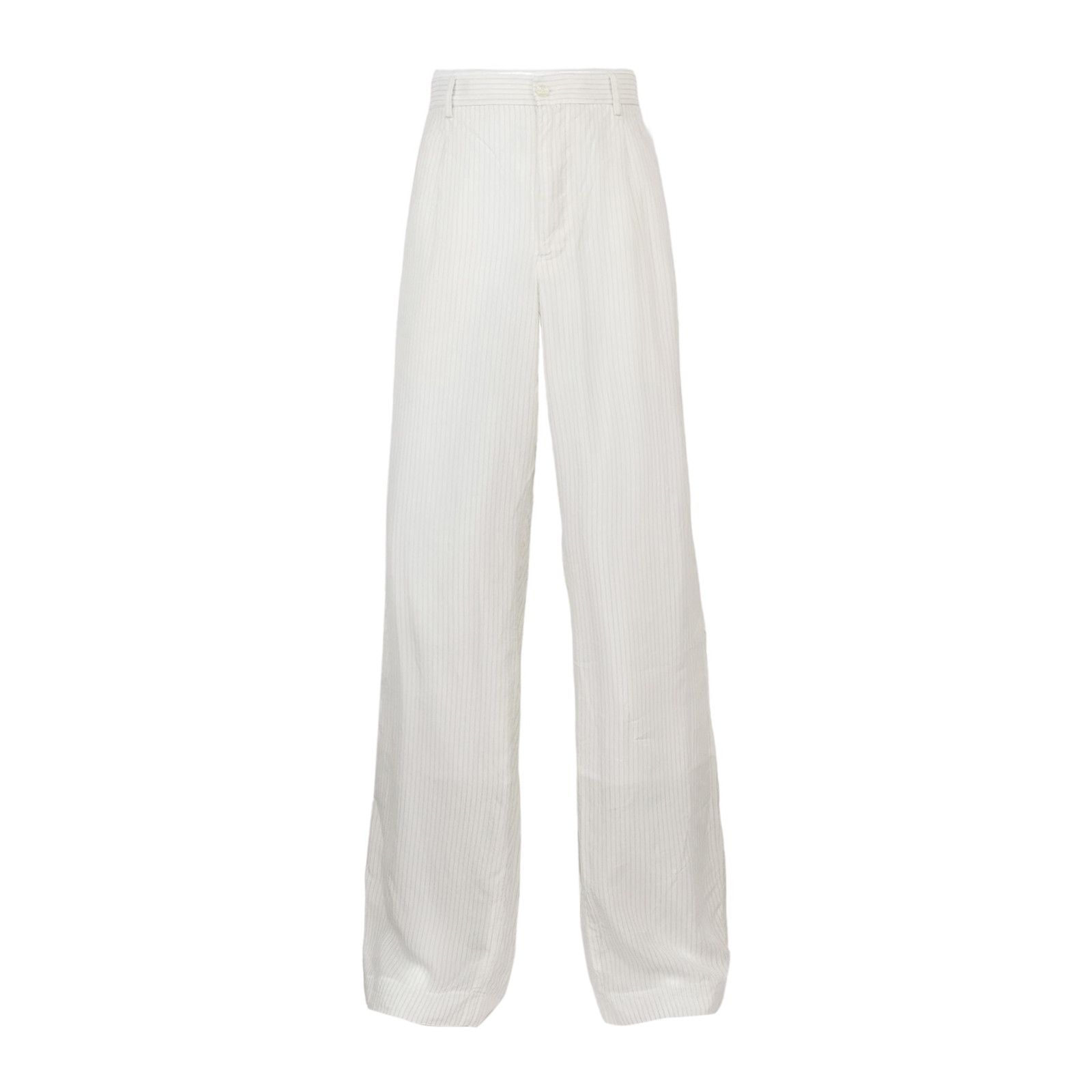 Emporio Armani Emporio Armani Striped Cupro Casual Pants Size 34 Size US 34 / EU 50 - 2 Thumbnail