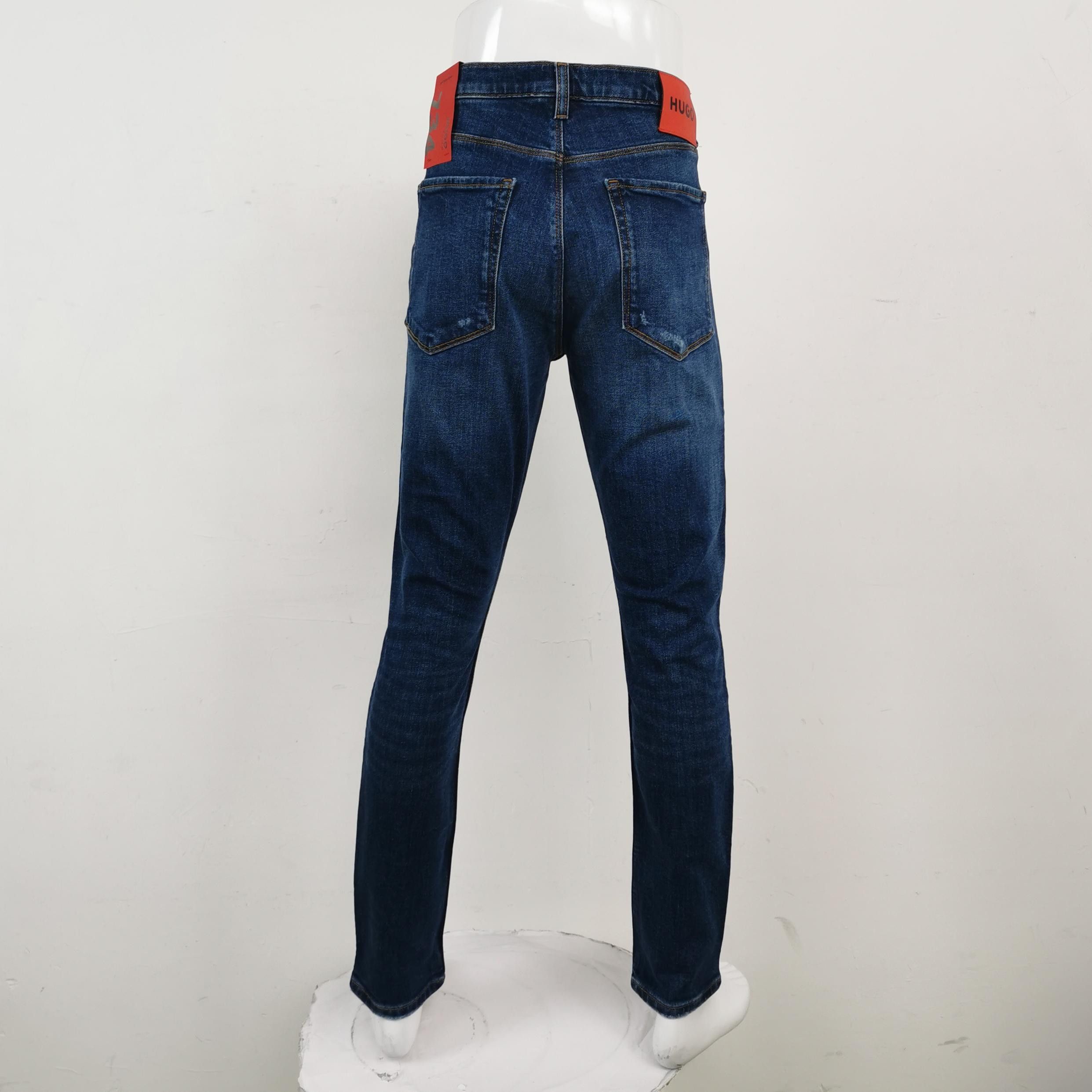 Hugo Boss HUGO Distressed Ripped Denim Jeans W34 L32 Size US 34 / EU 50 - 3 Thumbnail