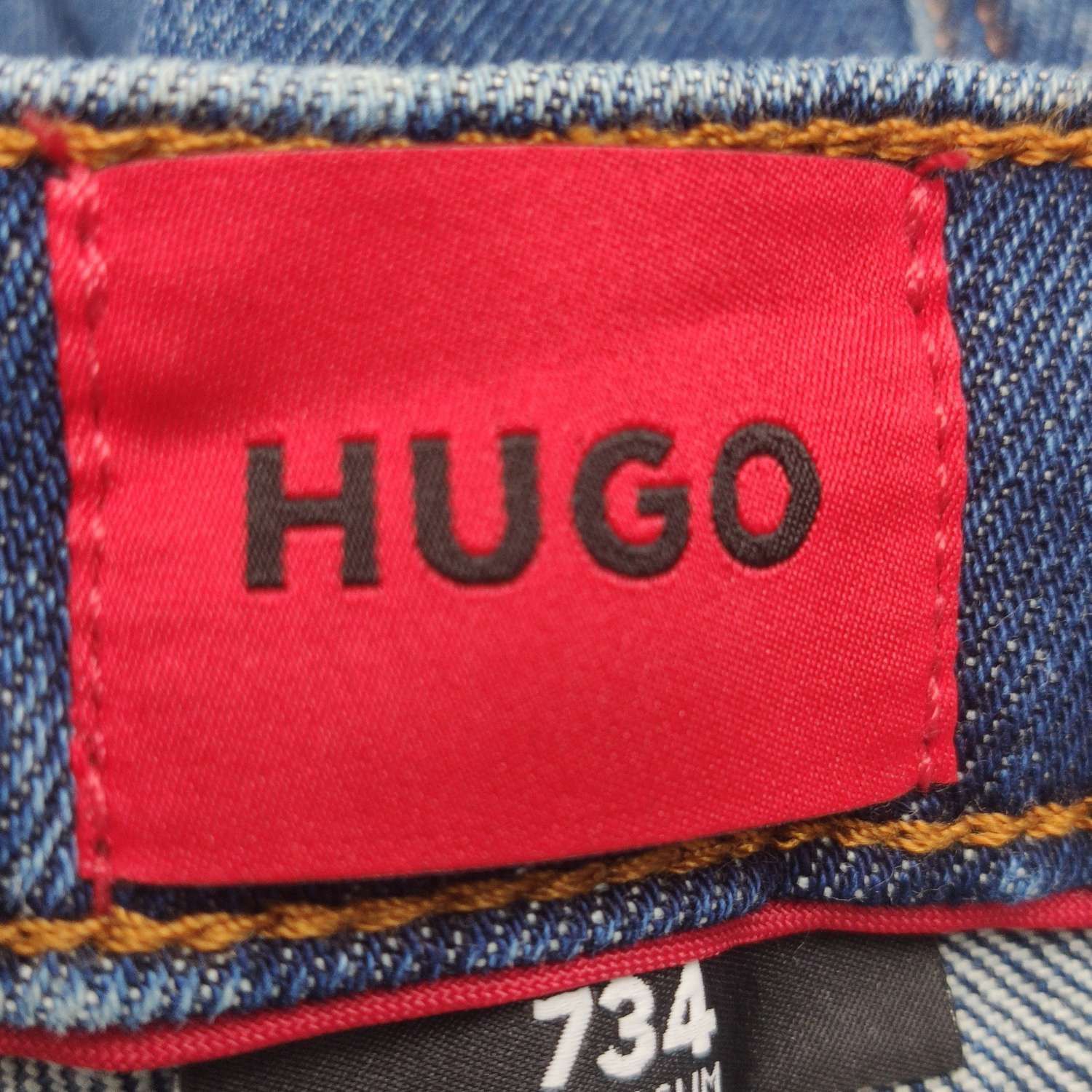 Hugo Boss HUGO Distressed Ripped Denim Jeans W34 L32 Size US 34 / EU 50 - 6 Thumbnail