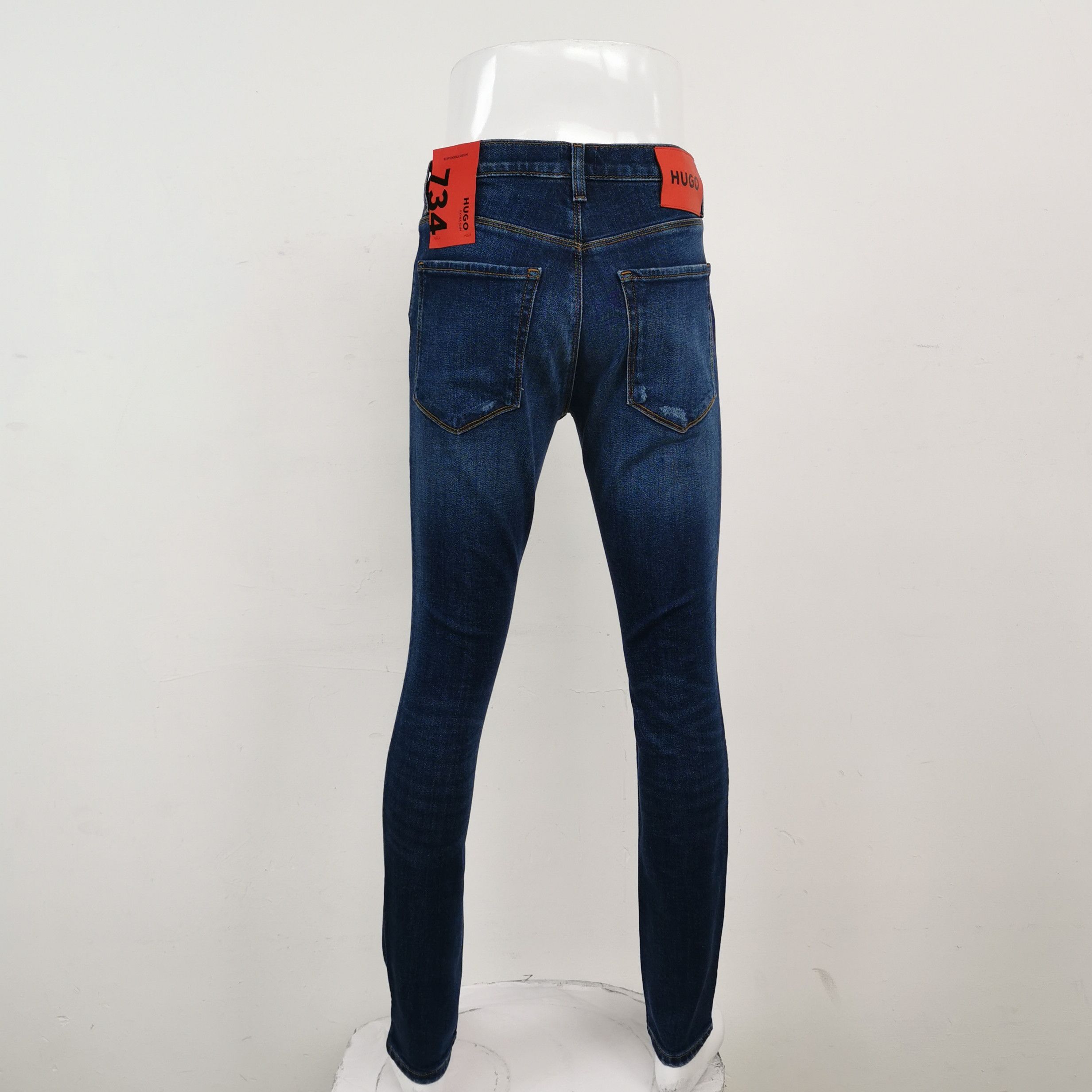 Hugo Boss Hugo Boss Distressed Extra Slim Denim Jeans W30 L32 Size US 30 / EU 46 - 3 Thumbnail