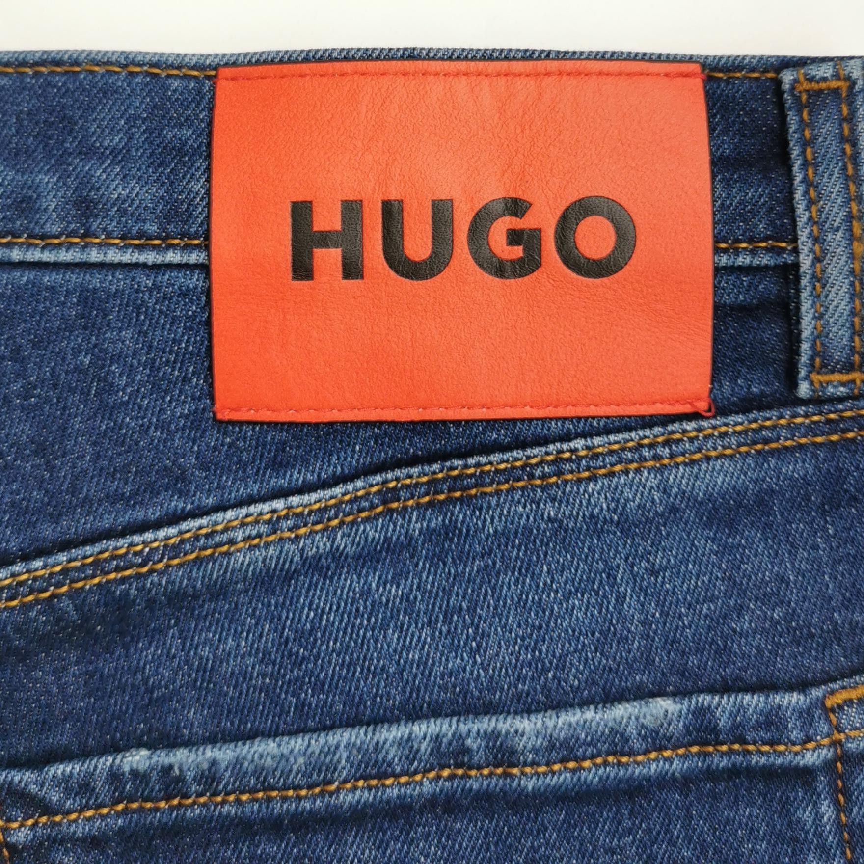 Hugo Boss Hugo Boss Distressed Extra Slim Denim Jeans W30 L32 Size US 30 / EU 46 - 4 Thumbnail