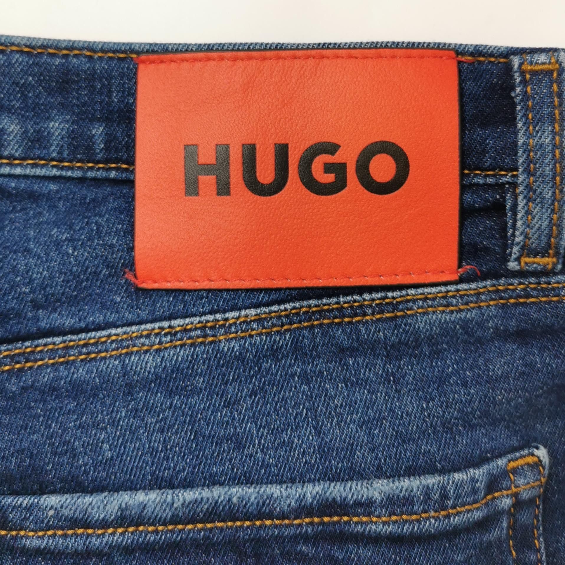 Hugo Boss Hugo Red Patch Distressed Denim Jeans W32 Size US 32 / EU 48 - 4 Thumbnail