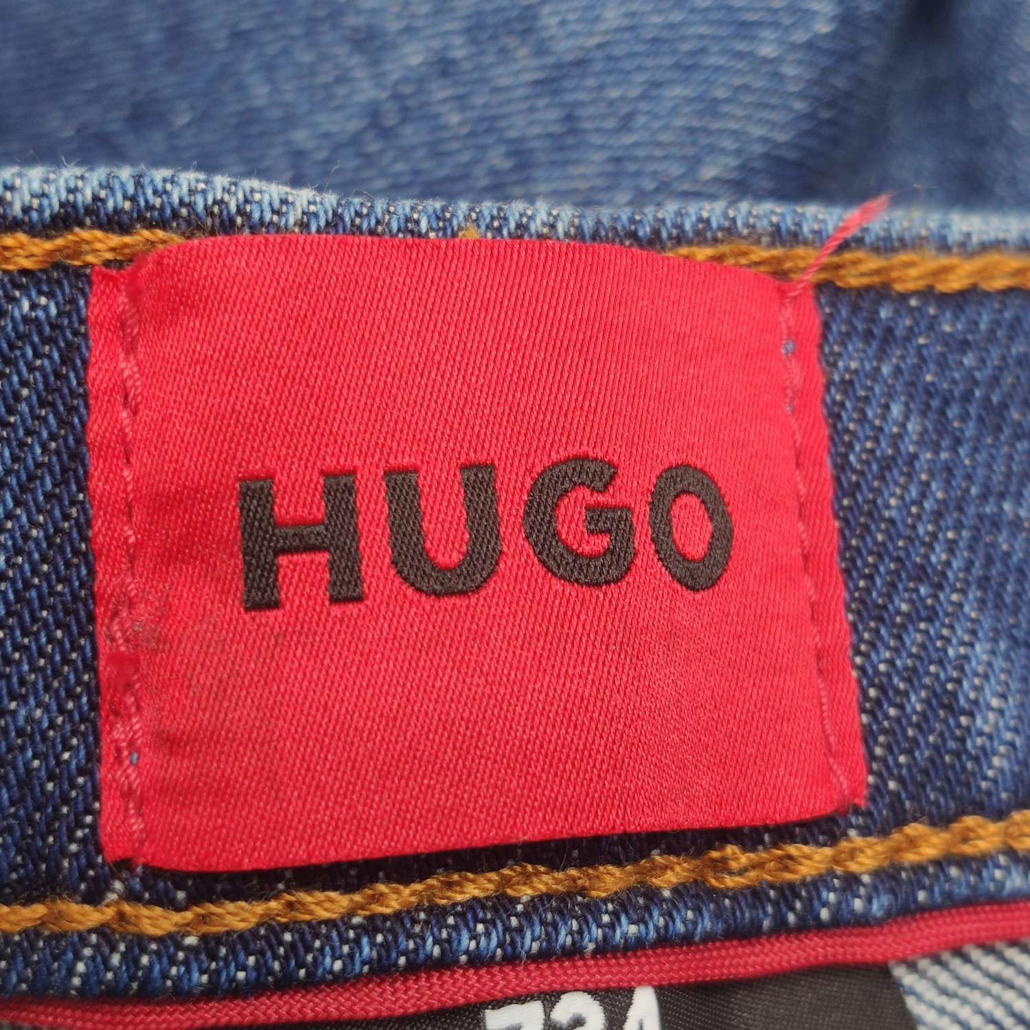 Hugo Boss Hugo Red Patch Distressed Denim Jeans W32 Size US 32 / EU 48 - 6 Thumbnail
