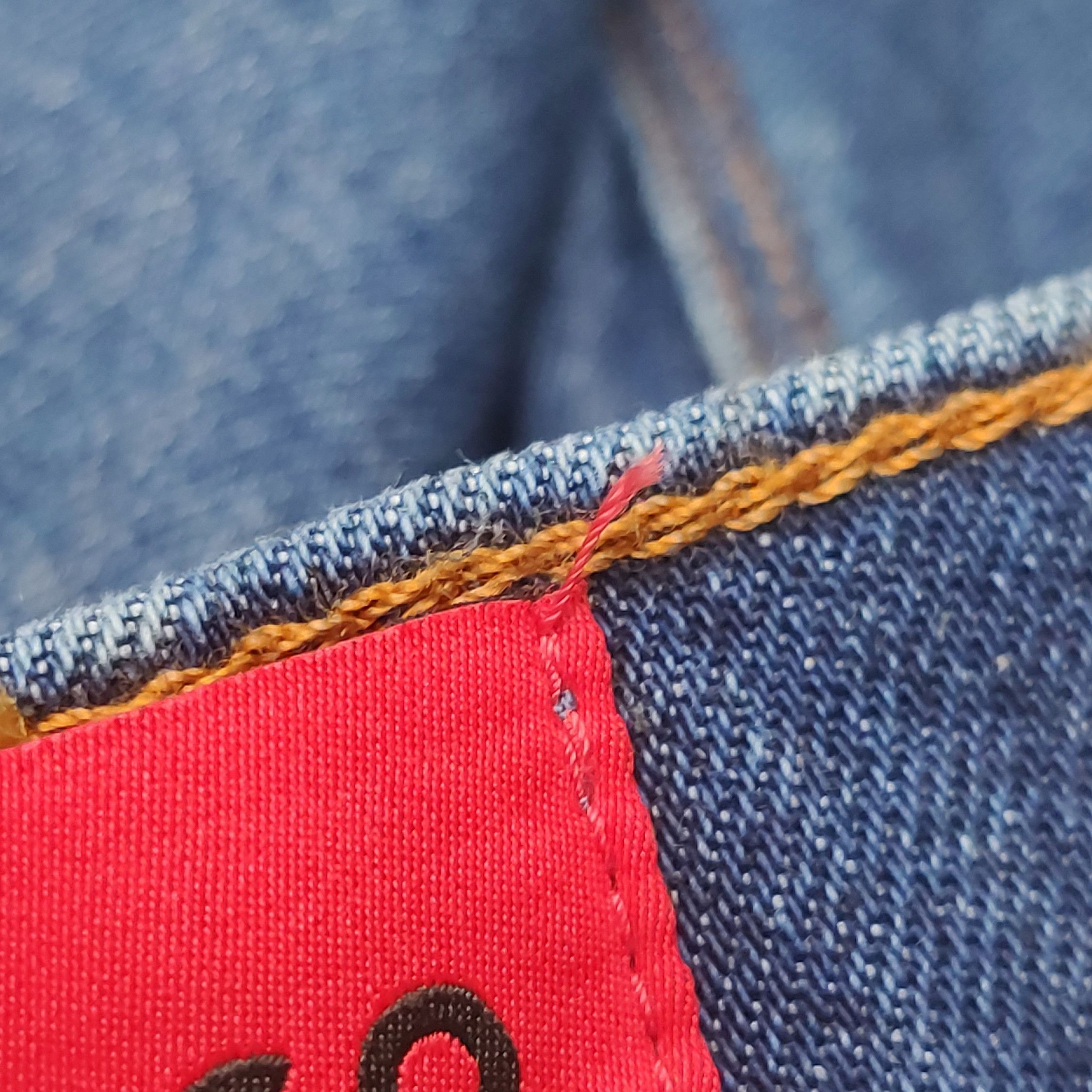 Hugo Boss Hugo Red Patch Distressed Denim Jeans W32 Size US 32 / EU 48 - 12 Thumbnail