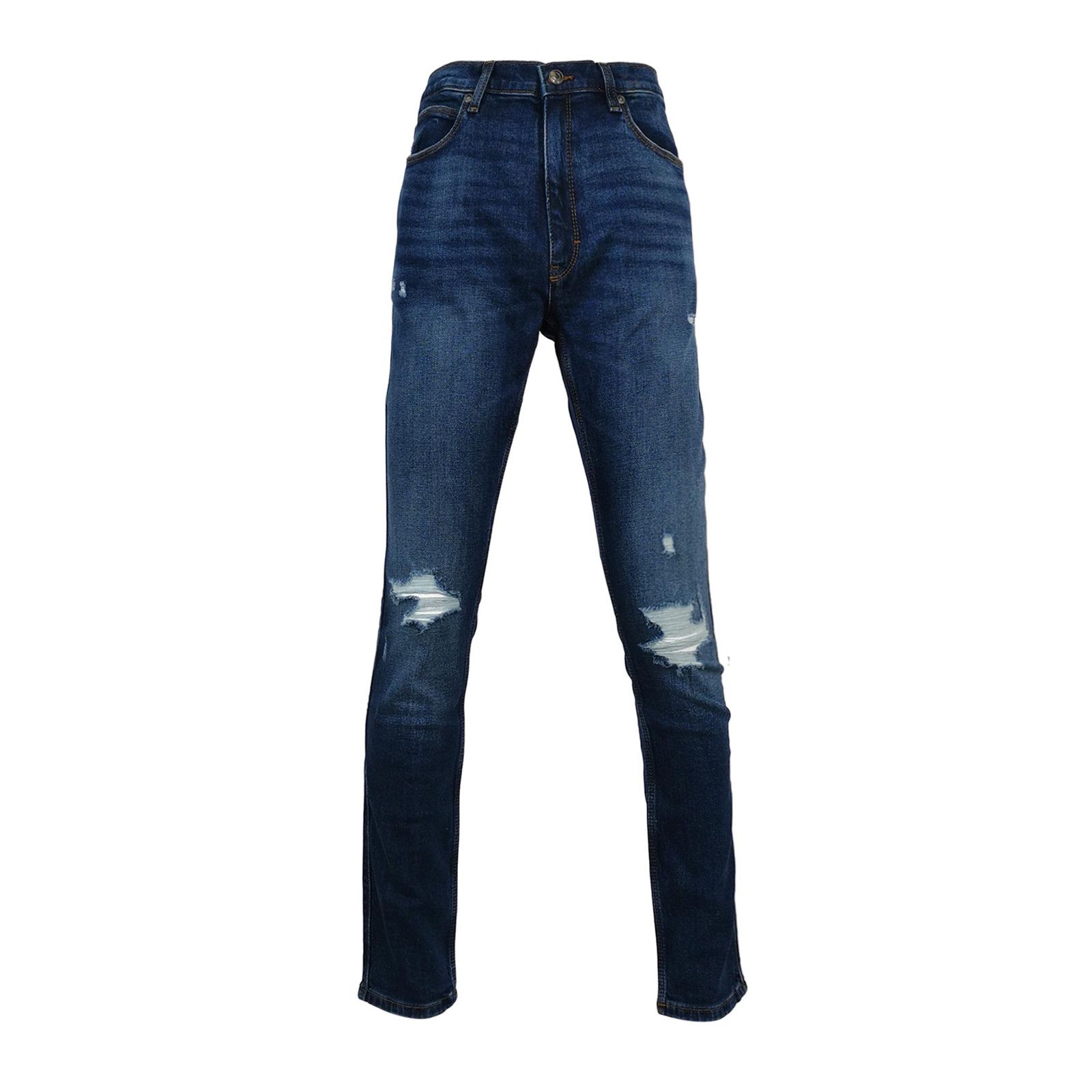 Hugo Boss Hugo Red Patch Distressed Denim Jeans W32 Size US 32 / EU 48 - 2 Thumbnail