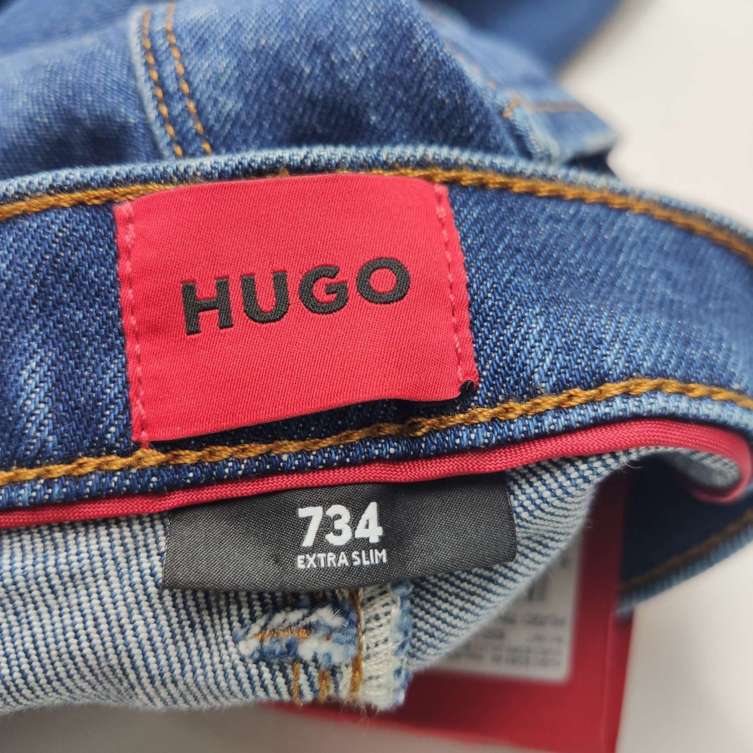 Hugo Boss HUGO 734 Distressed Denim Jeans Size 35 Size US 35 - 6 Thumbnail