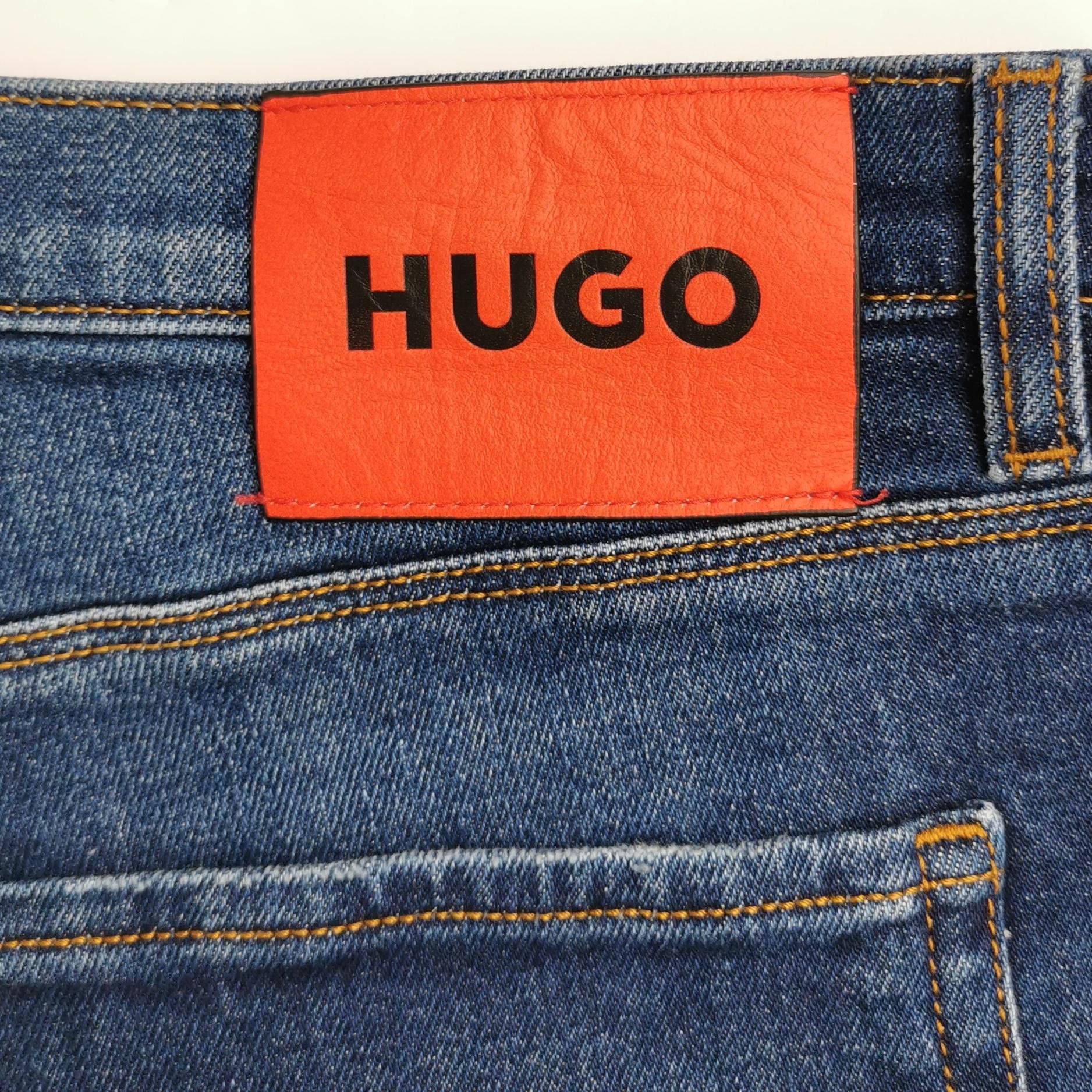 Hugo Boss HUGO 734 Distressed Denim Jeans Size 35 Size US 35 - 4 Thumbnail