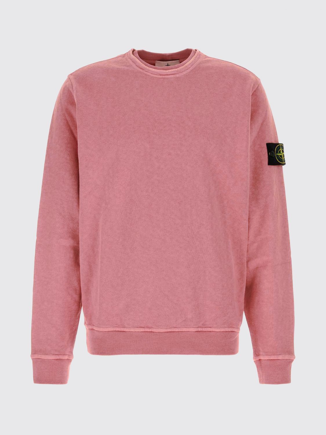 Stone Island Stone Island Sweatshirt Men Baby Pink Size US S / EU 44-46 / 1 - 2 Thumbnail