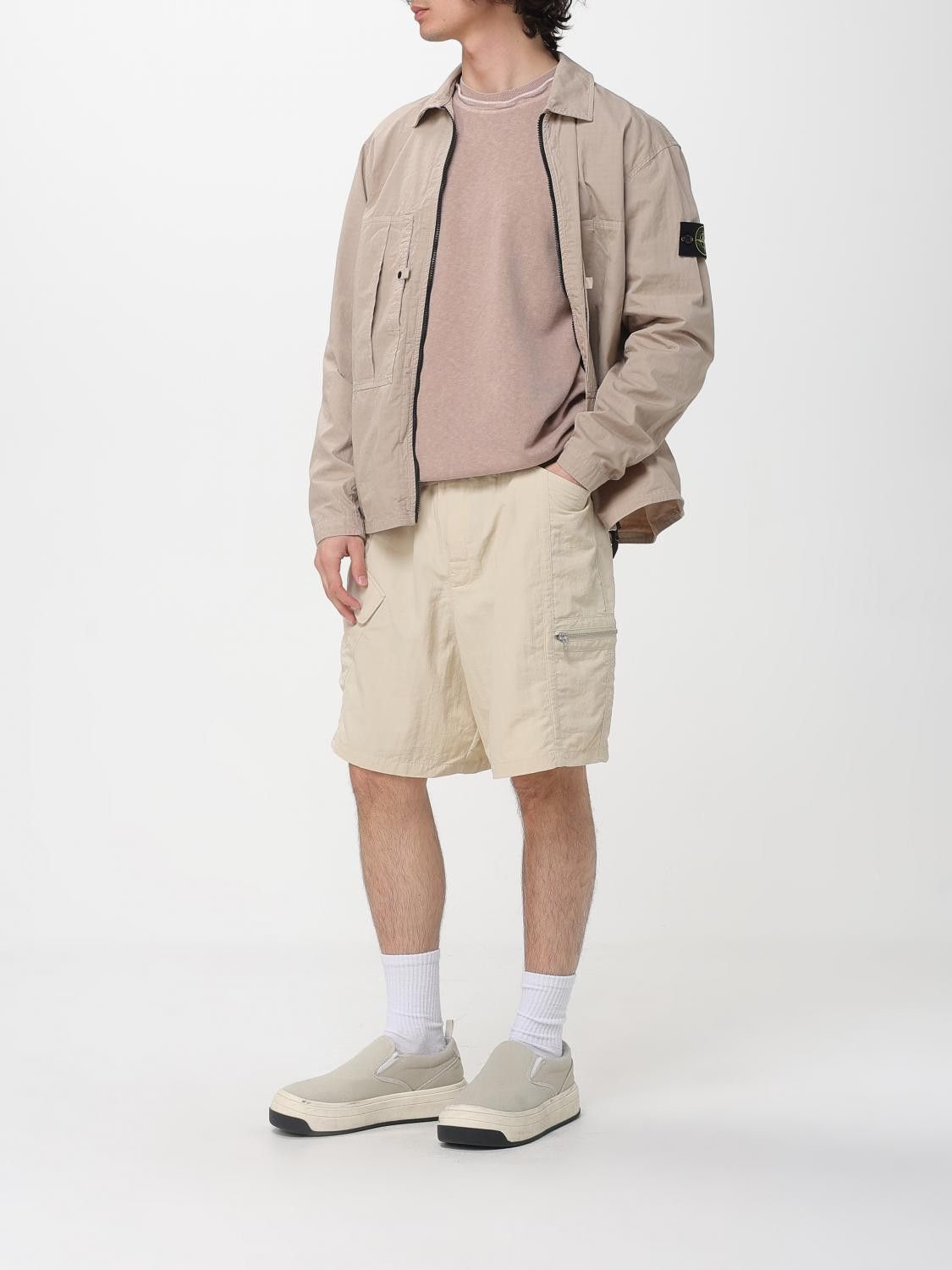 Stone Island Stone Island Sweatshirt Men Sand Size US M / EU 48-50 / 2 - 2 Thumbnail
