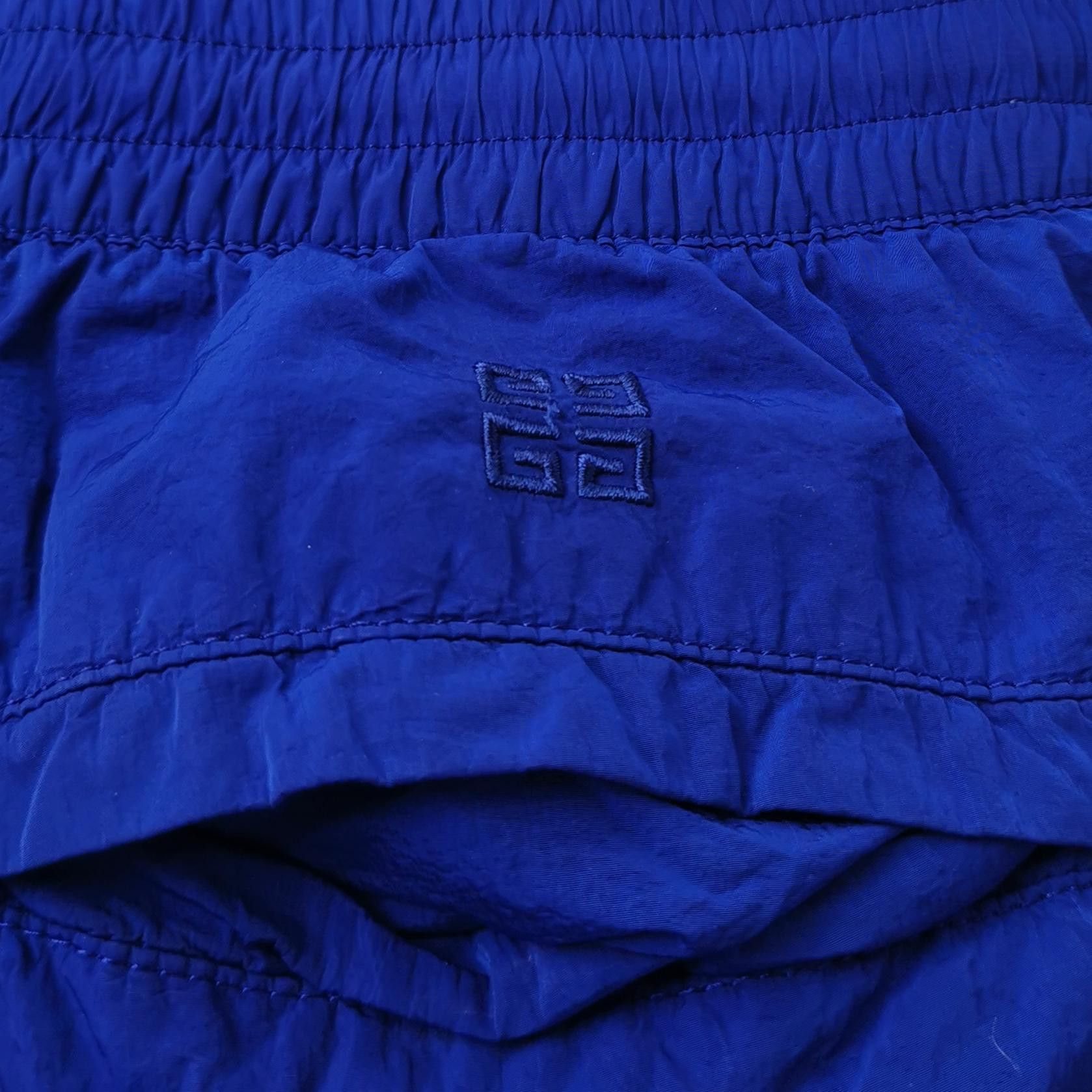 Givenchy Givenchy Blue Nylon Drawstring Track Pants 48 Size US 32 / EU 48 - 4 Thumbnail