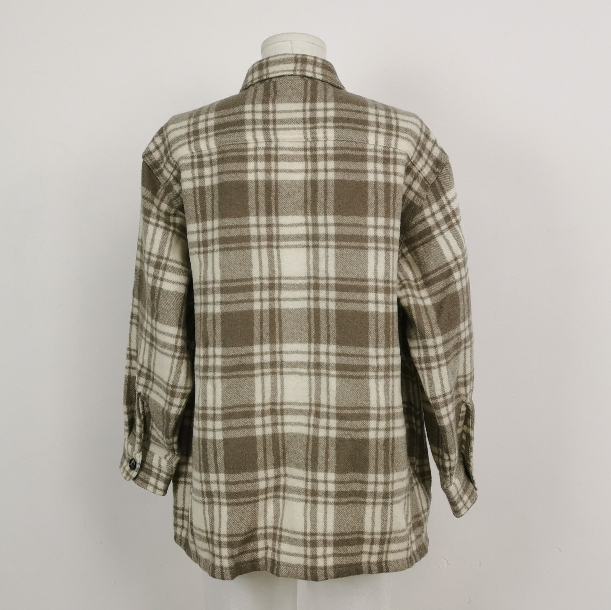 AMI AMI Plaid Wool Overcoat Size S Size US S / EU 44-46 / 1 - 3 Thumbnail