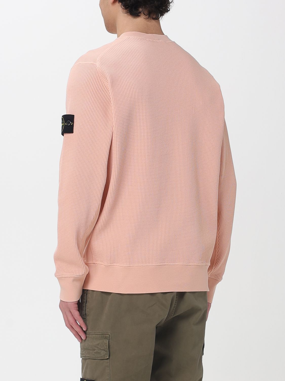 Stone Island Stone Island Sweatshirt Men Pink Size US L / EU 52-54 / 3 - 3 Thumbnail