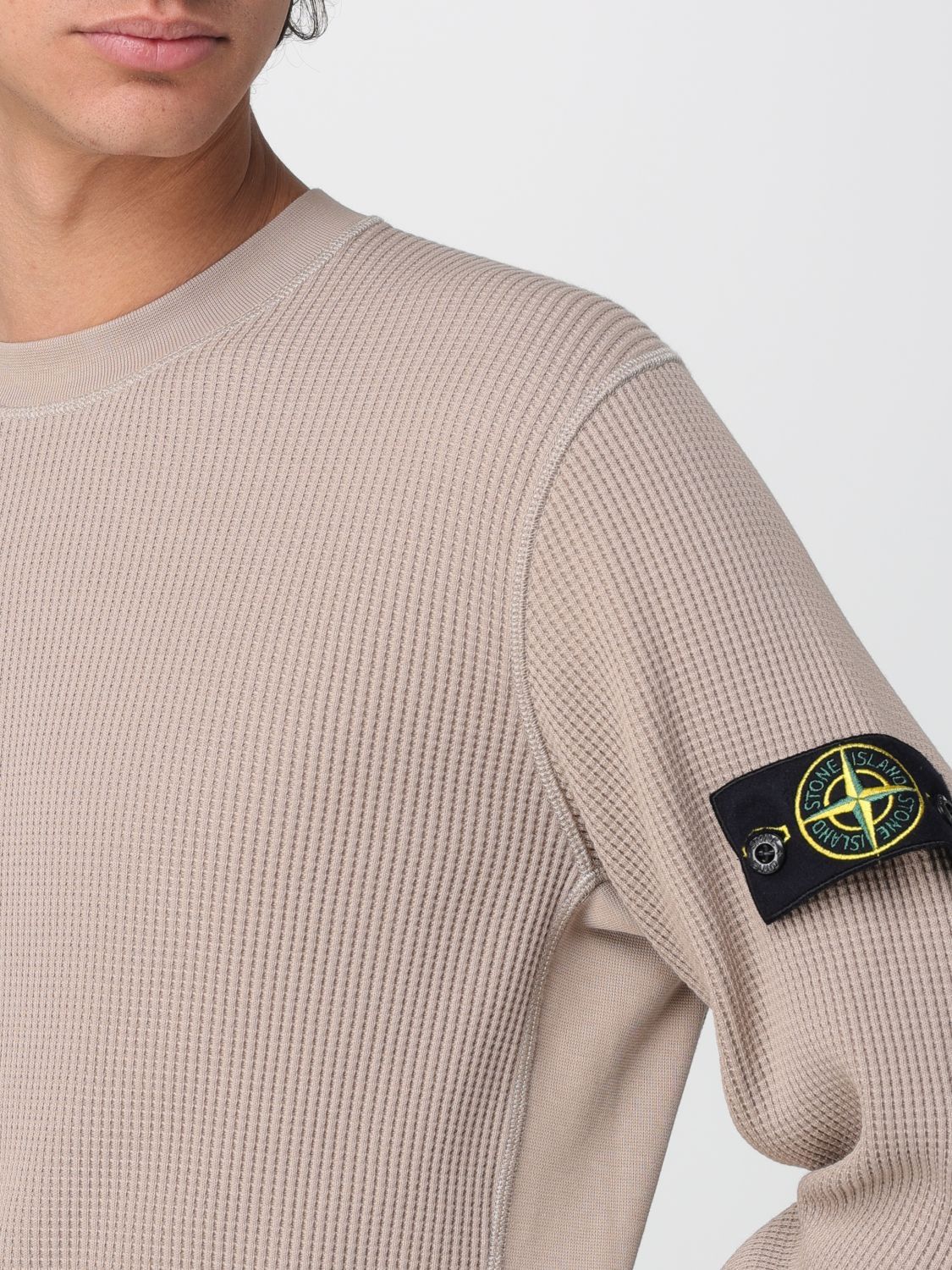 Stone Island Stone Island Sweatshirt Men Sand Size US XL / EU 56 / 4 - 3 Thumbnail
