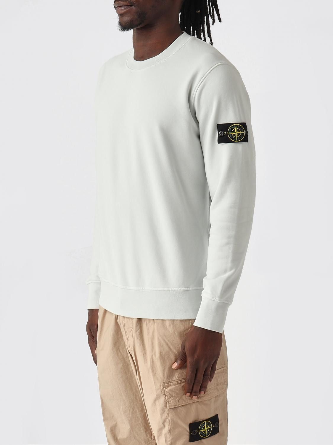 Stone Island Stone Island Sweatshirt Men Sky Size US XXL / EU 58 / 5 - 3 Thumbnail