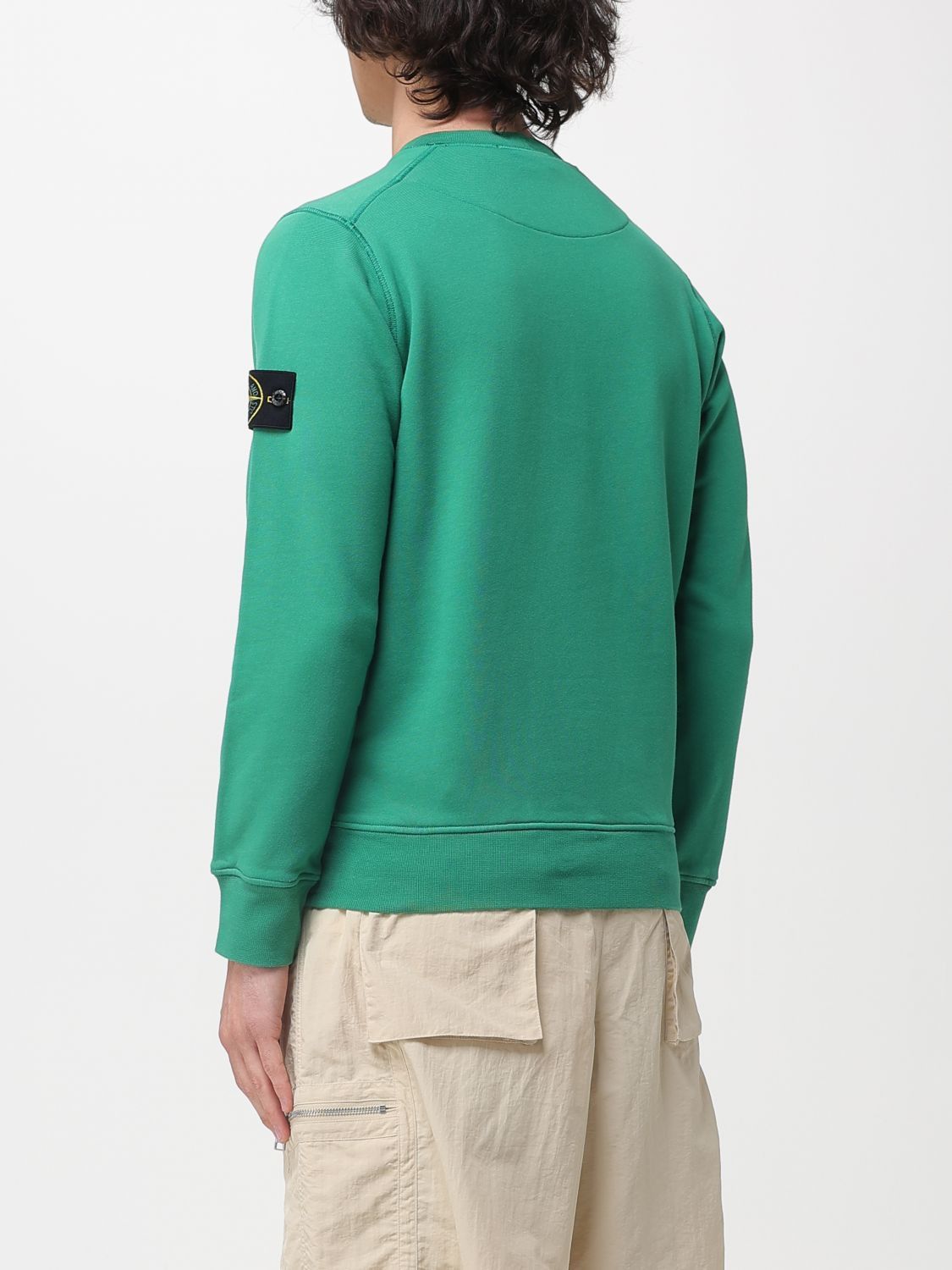 Stone Island Stone Island Sweatshirt Men Grass Green Size US M / EU 48-50 / 2 - 2 Thumbnail