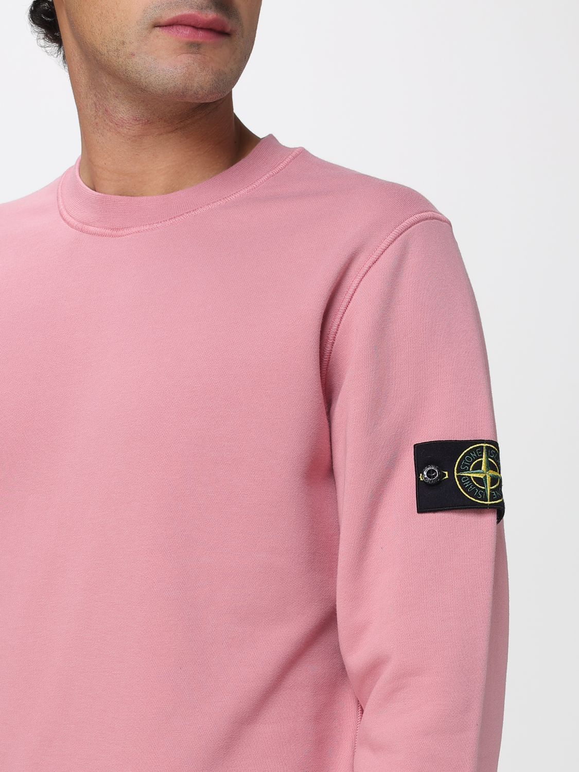 Stone Island Stone Island Sweatshirt Men Pink Size US S / EU 44-46 / 1 - 3 Thumbnail