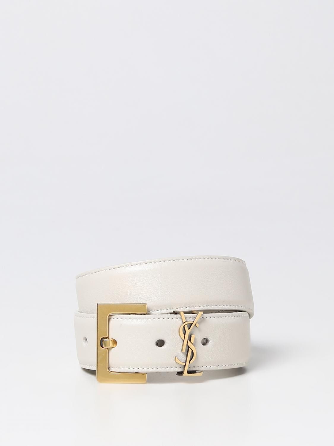 Saint Laurent Paris Saint Laurent Belt Woman Beige Size ONE SIZE - 2 Thumbnail