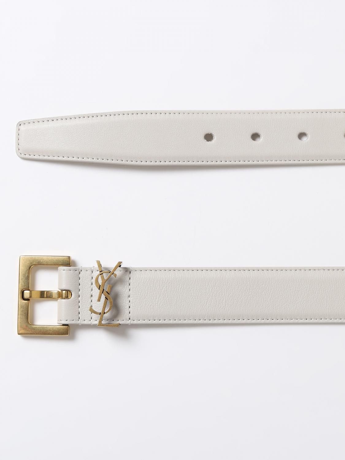 Saint Laurent Paris Saint Laurent Belt Woman Beige Size ONE SIZE - 3 Thumbnail
