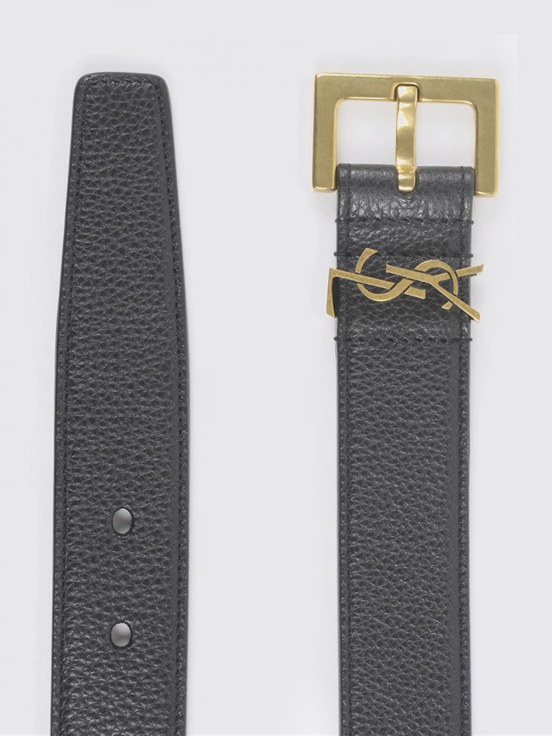 Saint Laurent Paris Saint Laurent Belt Woman Black Size ONE SIZE - 2 Thumbnail
