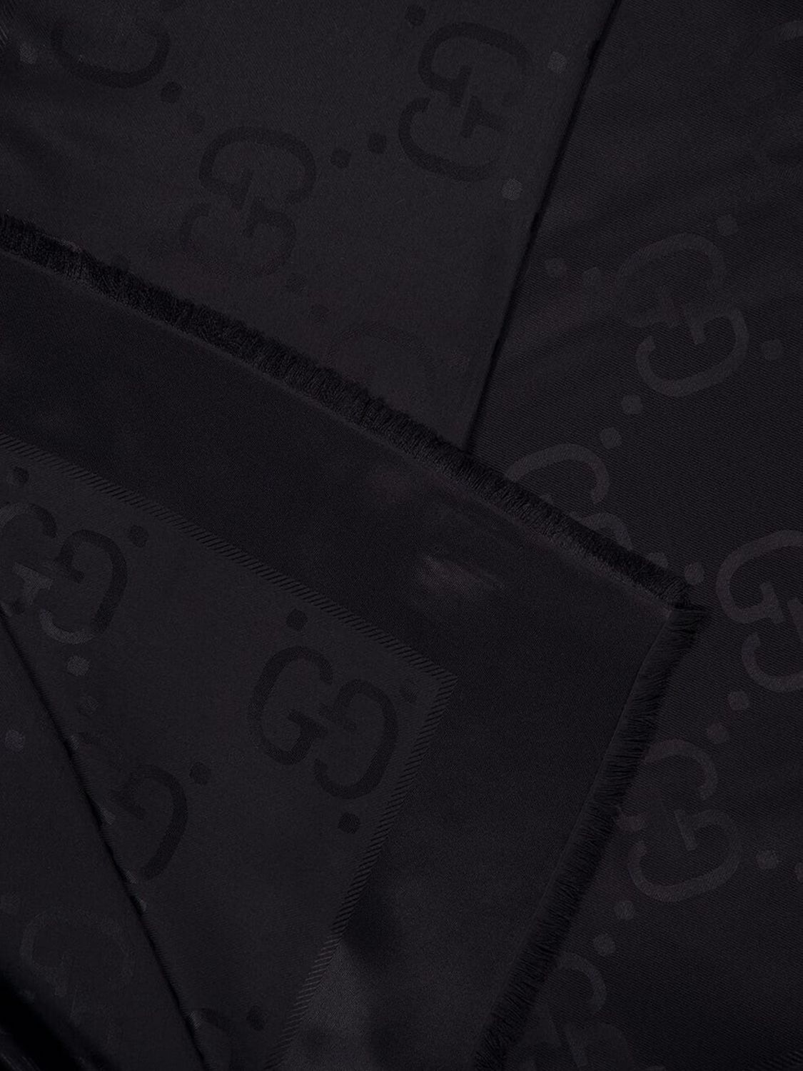 Gucci Gucci Scarf Woman Black Size ONE SIZE - 2 Thumbnail
