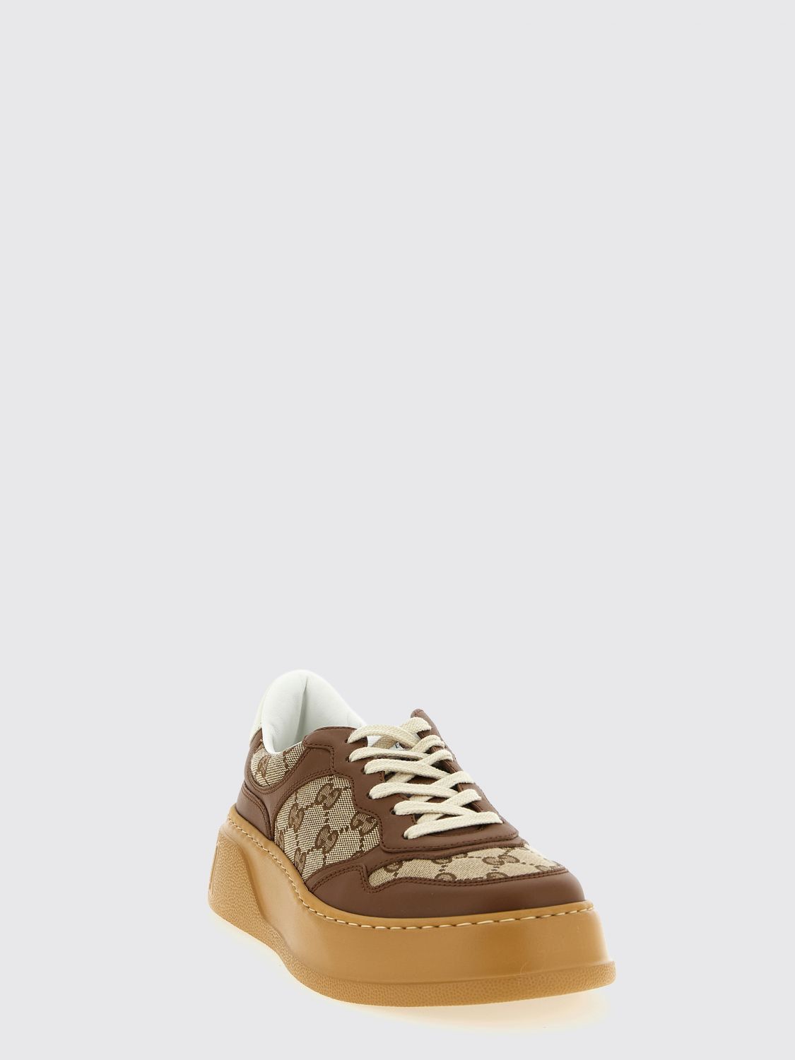 Gucci Gucci Sneakers Woman Brown Size US 11 / IT 41 - 2 Thumbnail