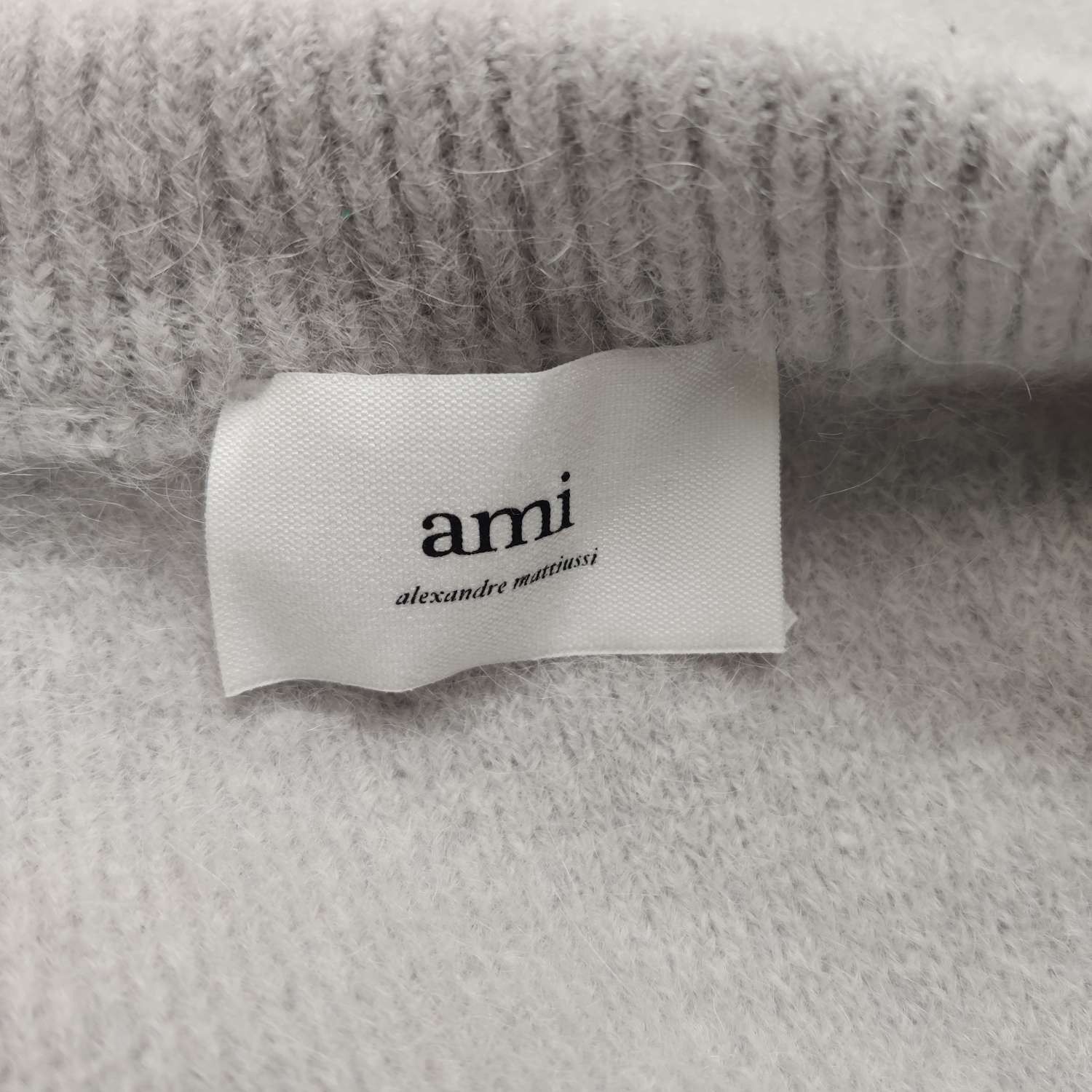 AMI AMI Heart Logo Alpaca Blend Cardigan XL Size US XL / EU 56 / 4 - 5 Thumbnail