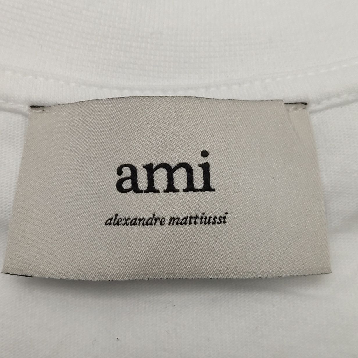 AMI AMI Red Heart Logo T-Shirt Size L Size US L / EU 52-54 / 3 - 7 Thumbnail