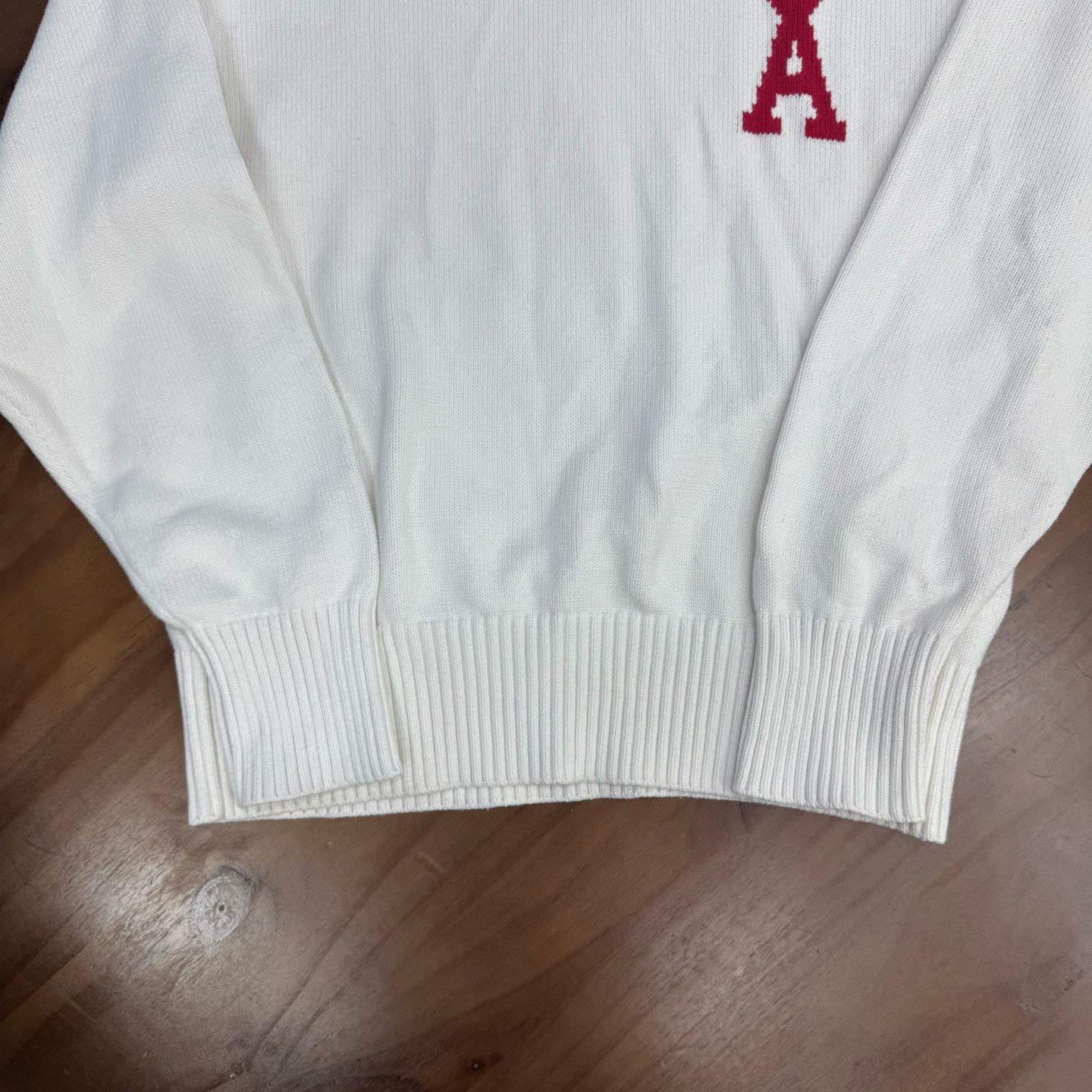 AMI AMI Heart Logo Cotton Knit Sweater L Size US L / EU 52-54 / 3 - 5 Thumbnail