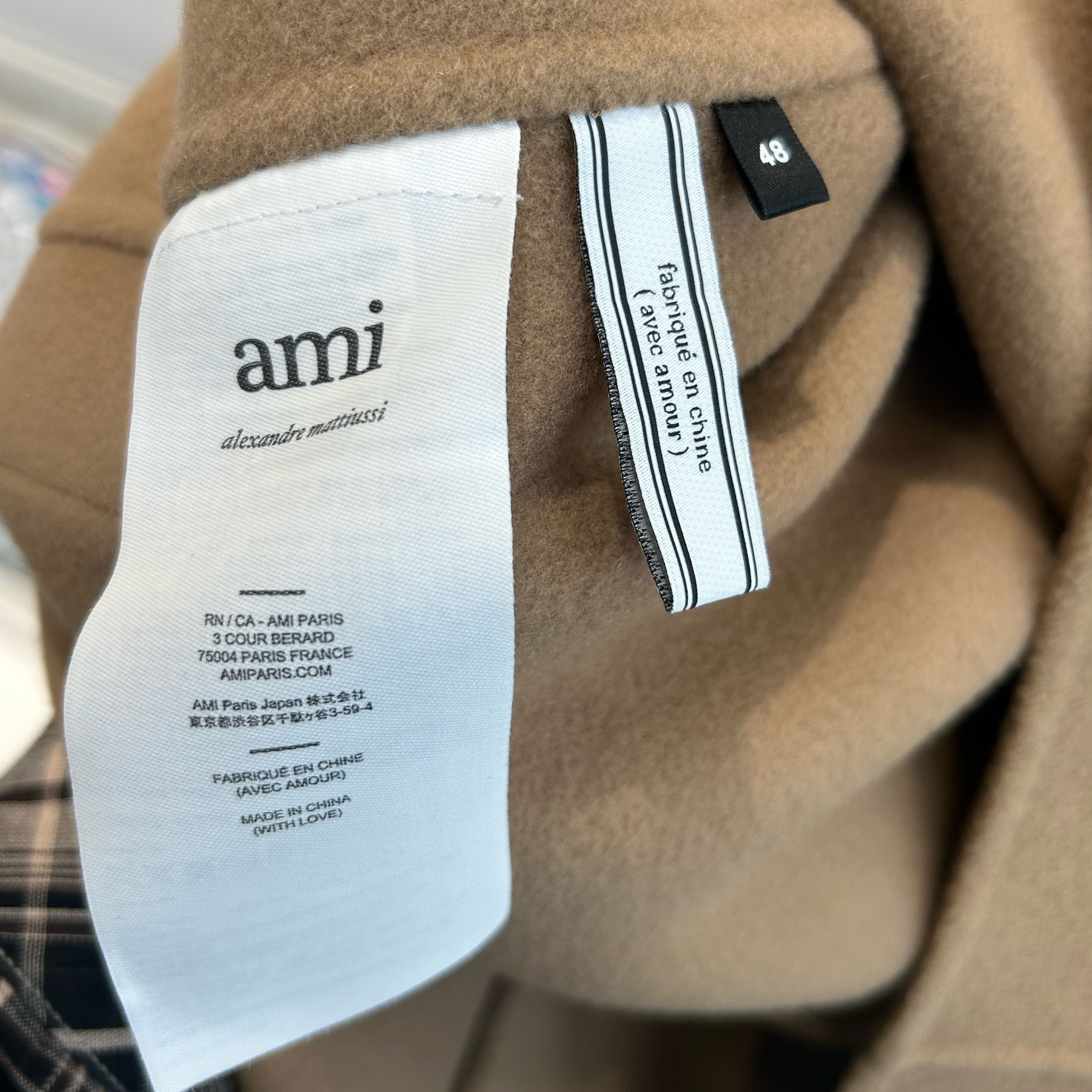 AMI AMI Wool Chore Jacket Size 48 Size US M / EU 48-50 / 2 - 6 Thumbnail