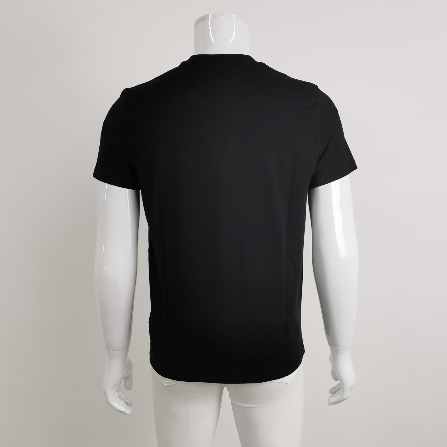 AMI AMI Red Heart Logo T-Shirt Size M Size US M / EU 48-50 / 2 - 3 Thumbnail