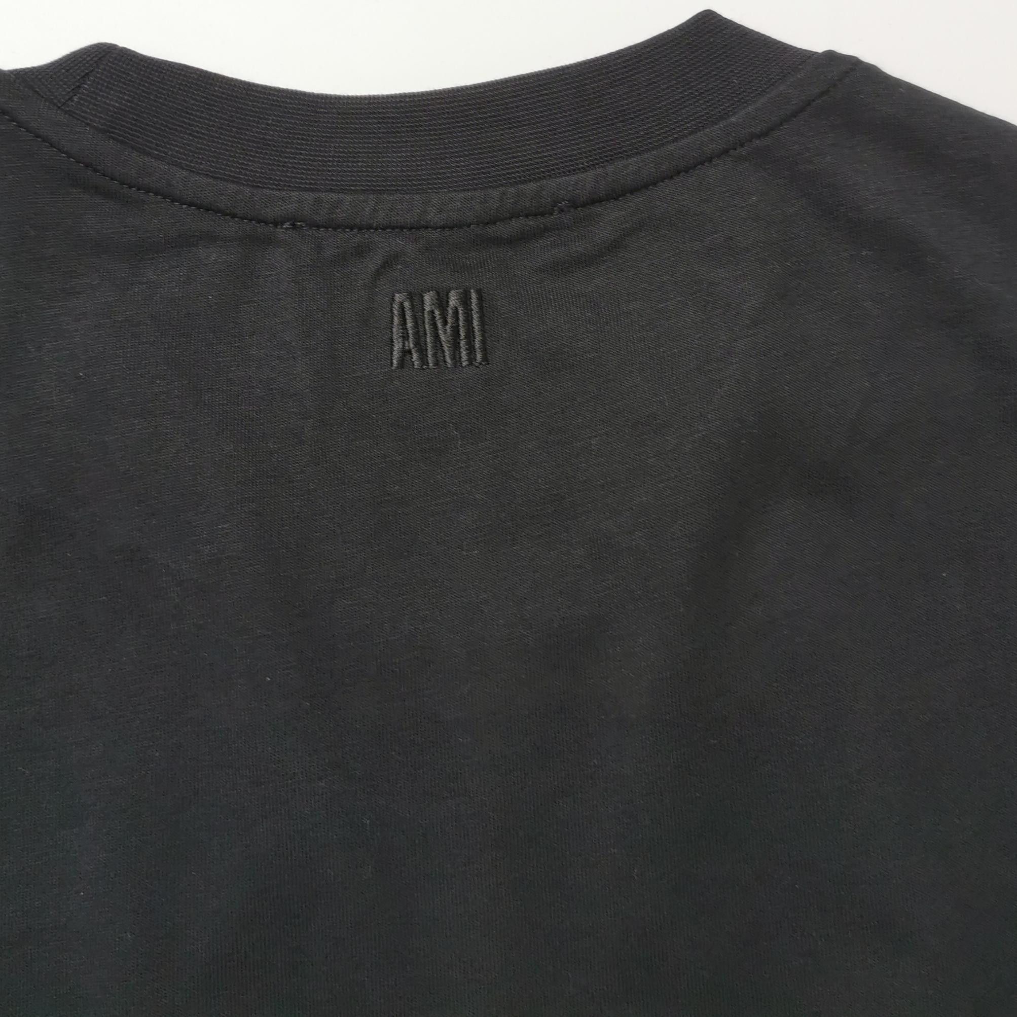 AMI AMI Red Heart Logo T-Shirt Size M Size US M / EU 48-50 / 2 - 4 Thumbnail