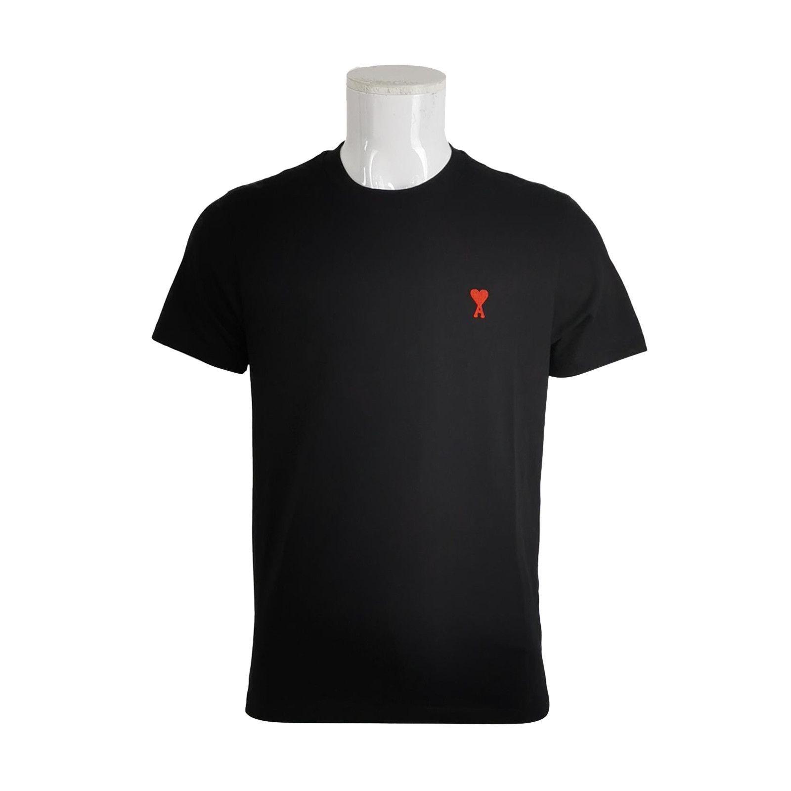 AMI AMI Red Heart Logo T-Shirt Size M Size US M / EU 48-50 / 2 - 2 Thumbnail